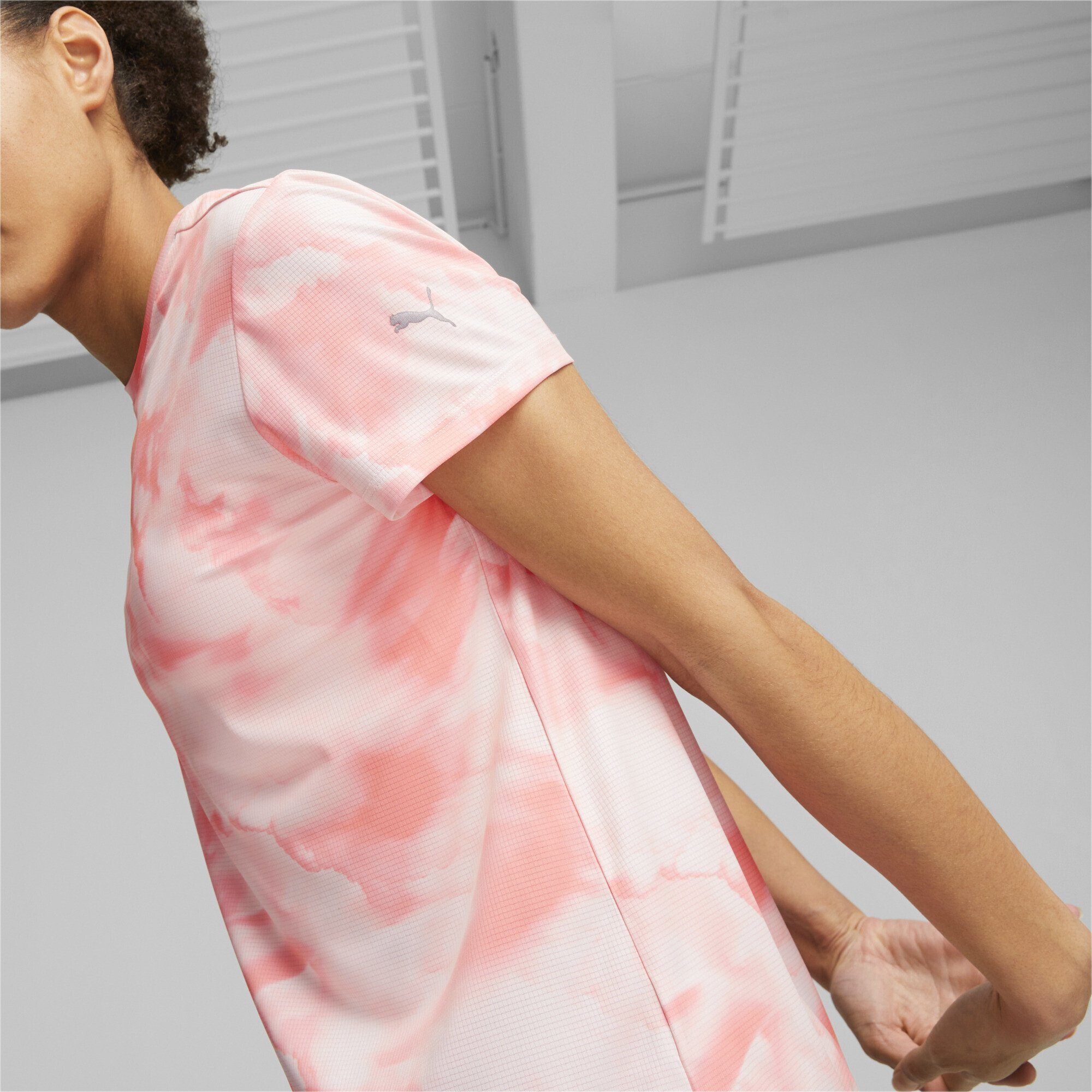 PUMA T-Shirt Pink Damen Koral Run Ice Laufshirt Favorite