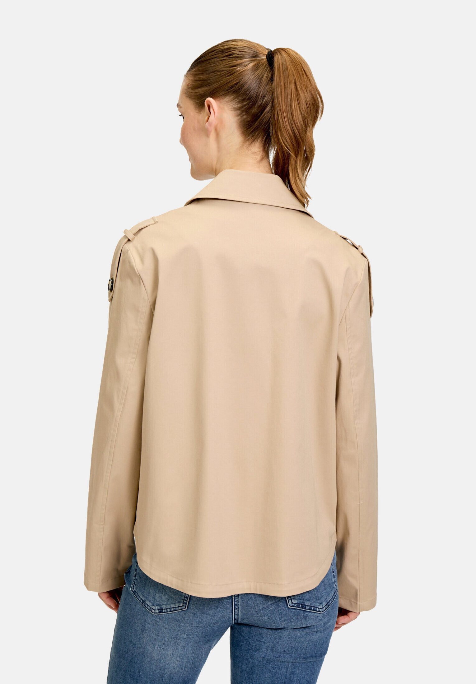 Amber & June Sommerjacke Damen mit Kragen – Bild 3 von 5