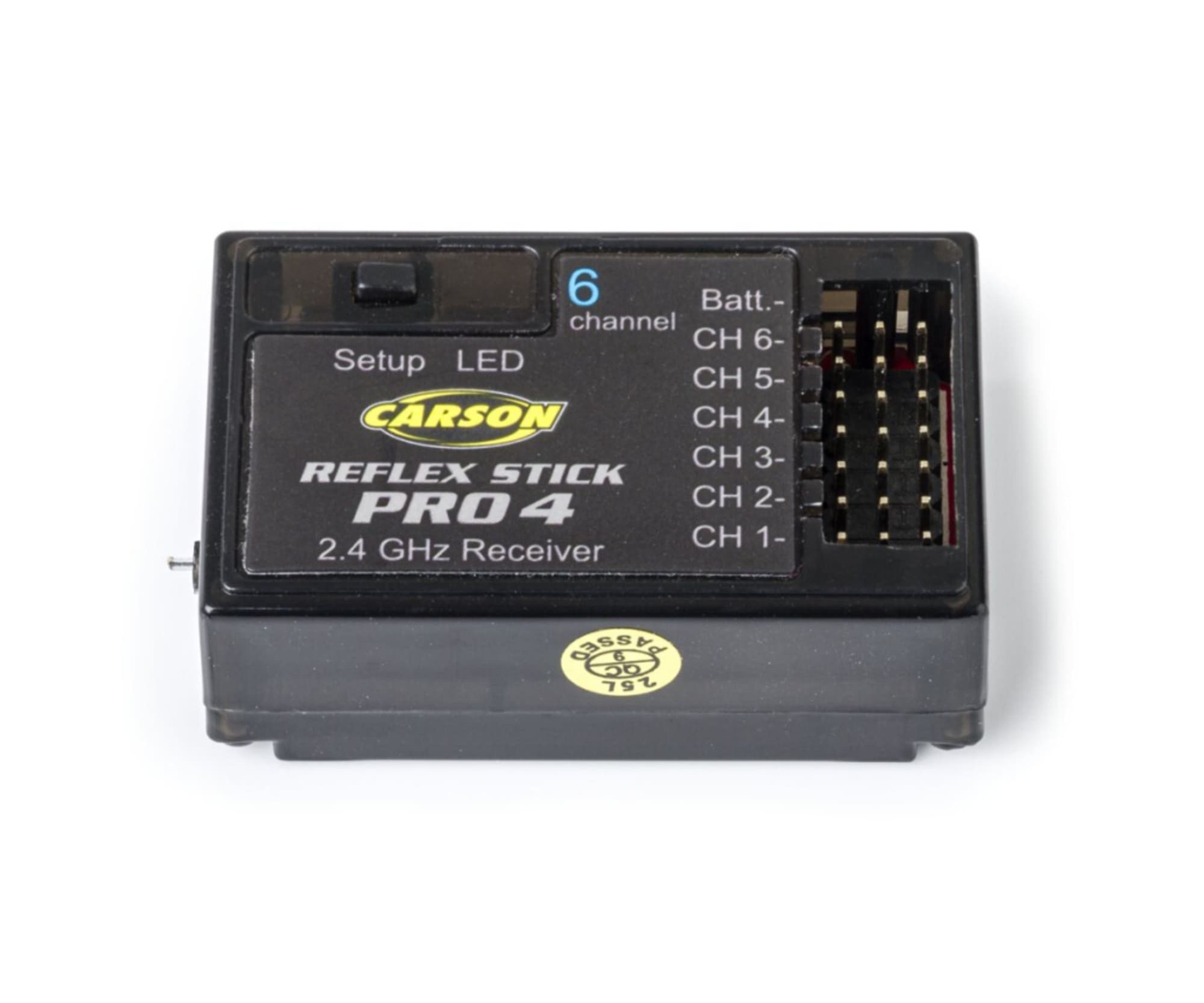 CARSON Carson RC Empfänger 6 Kanal Reflex Stick Pro 4 WP RC-Fernsteuerung
