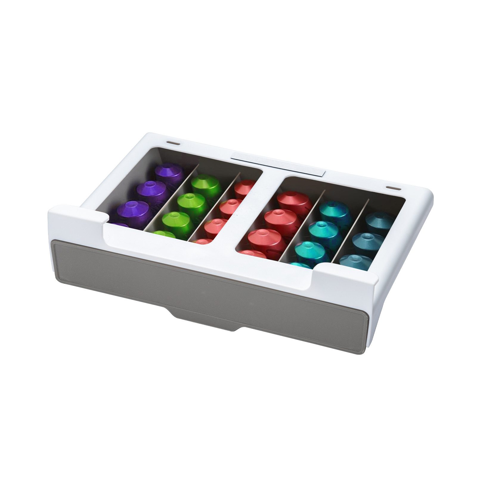 Youyijia Schubladenbox Kapseln Aufbewahrung 30 Coffee Capsules Unter dem Re günstig online kaufen