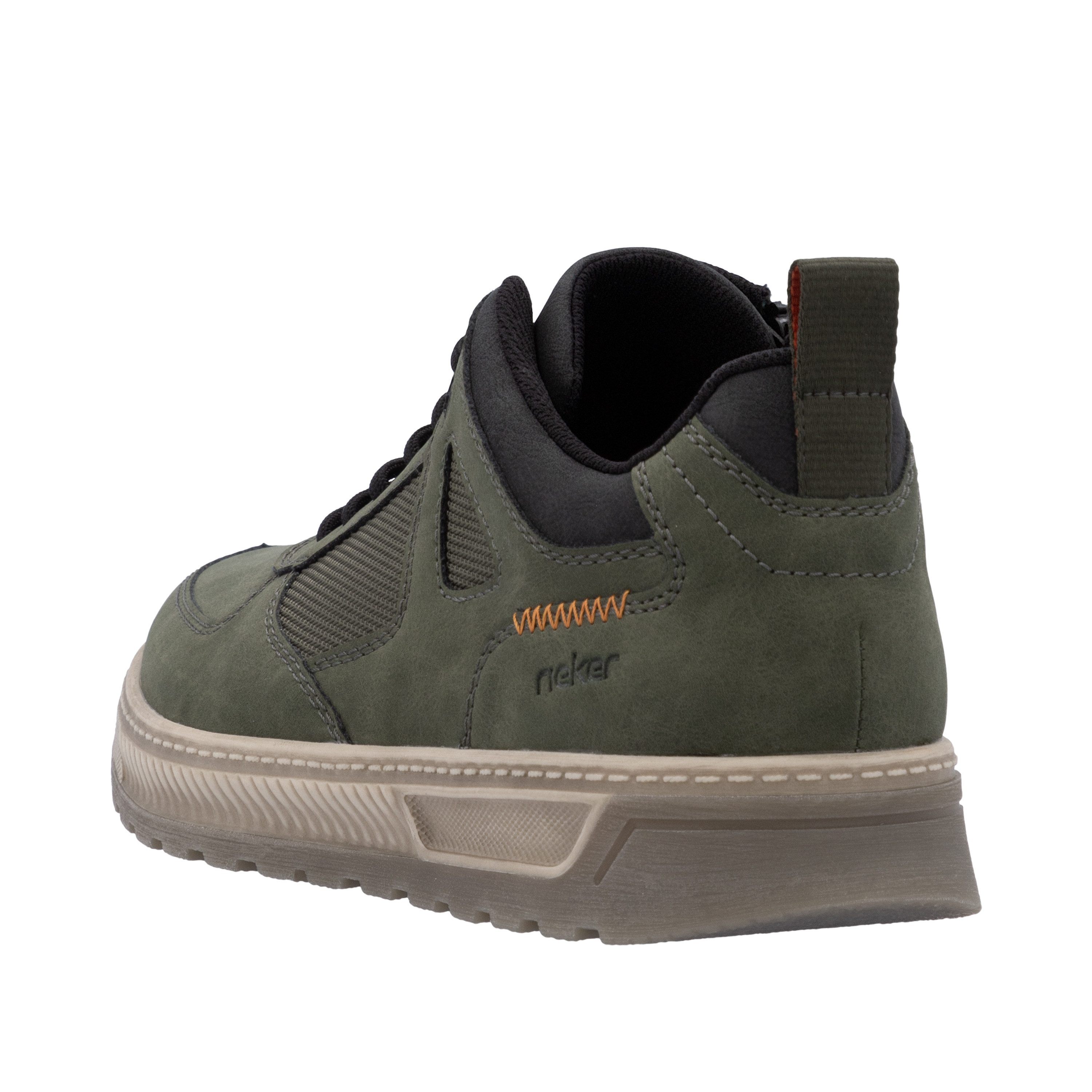 Rieker Sneaker Schnürschuh, Halbschuh, Outdoorschuh mit gepolstertem Schaftrand