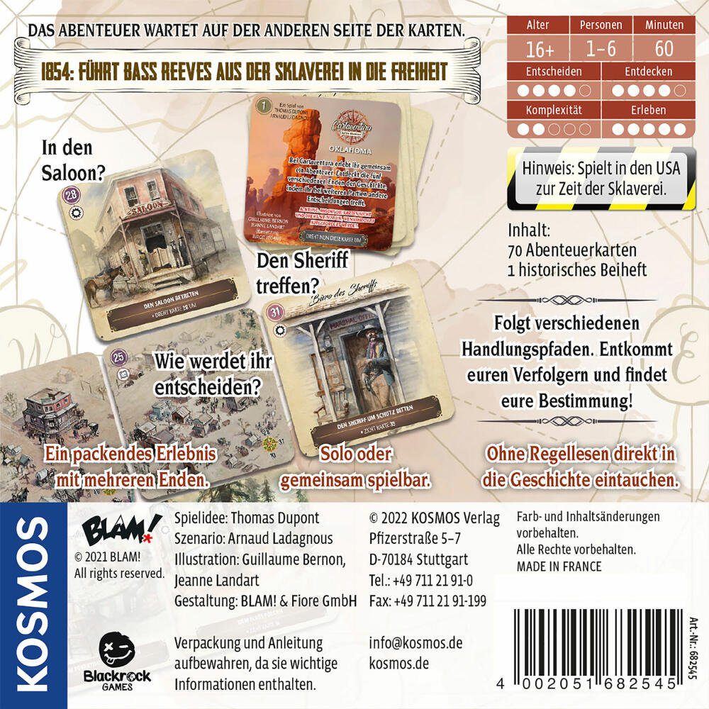 Kosmos Spiel Cartaventura - Oklahoma