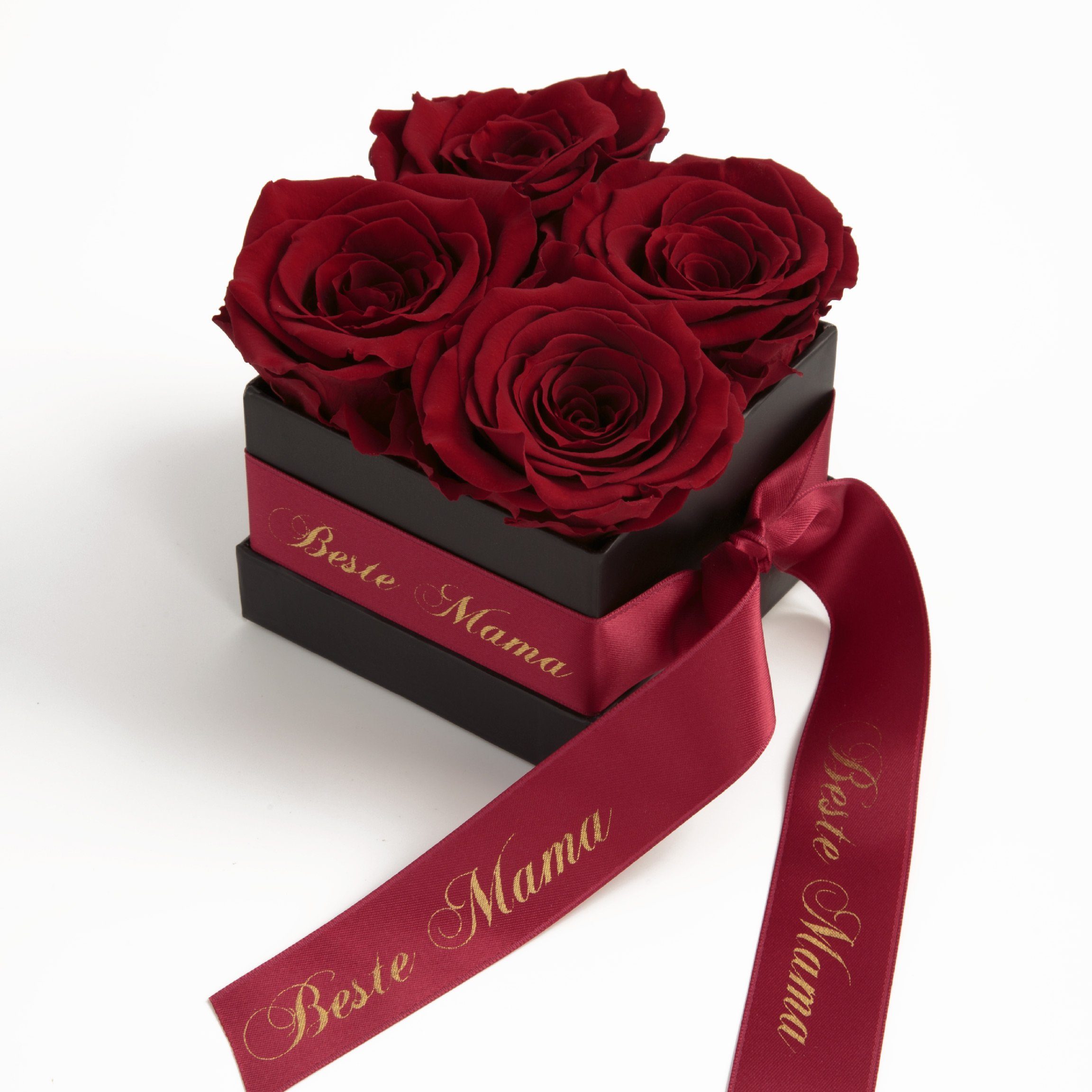 Kunstblume Beste Mama Infinity Rosenbox Rosen günstig online kaufen