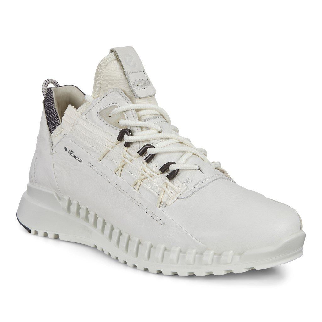 Zipflex Low Dyneema-Leder weiss Damen Sneaker