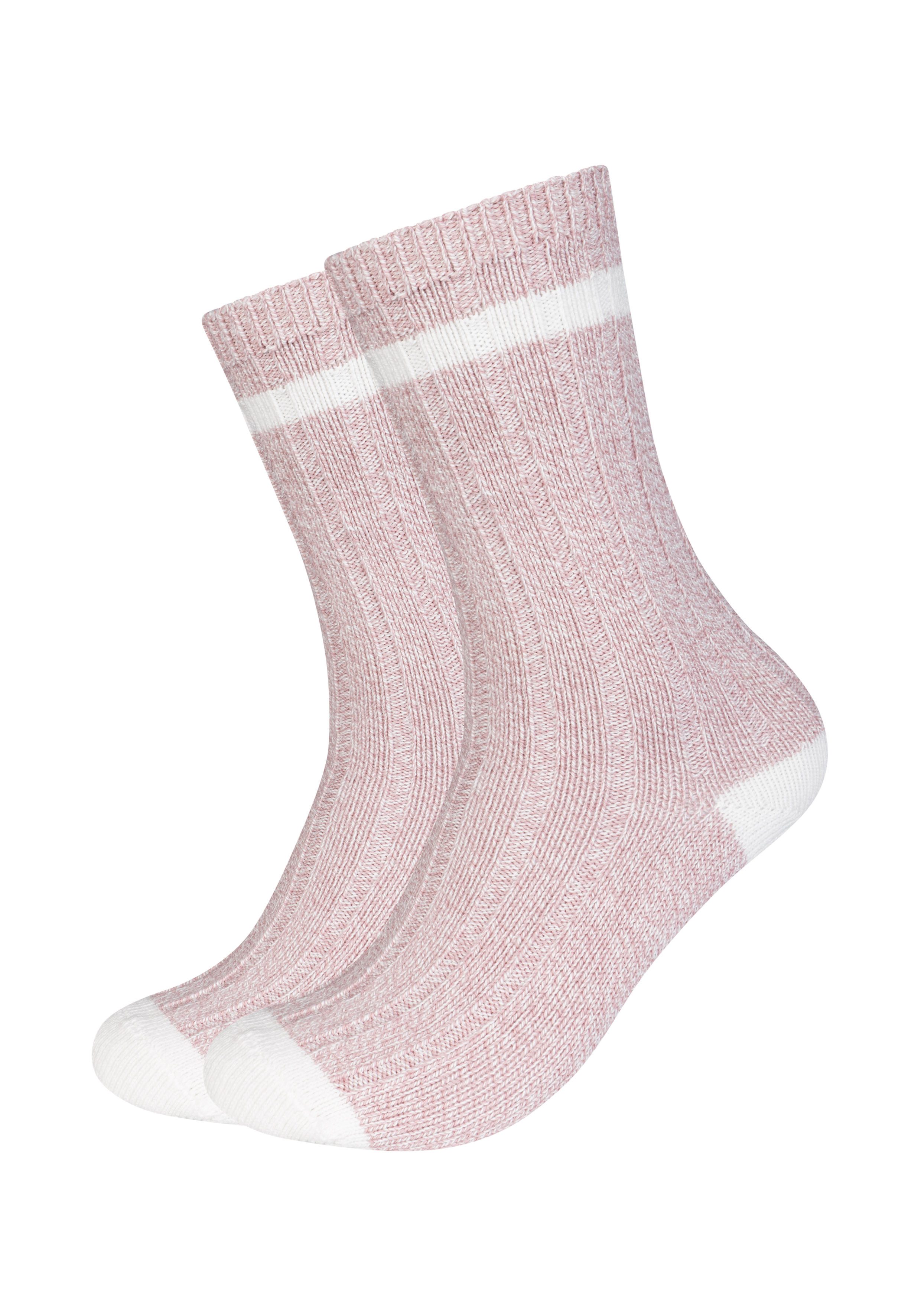 Marc O'Polo Socken (2 Paar) aus Baumwolle, mit weicher Rippenqualität