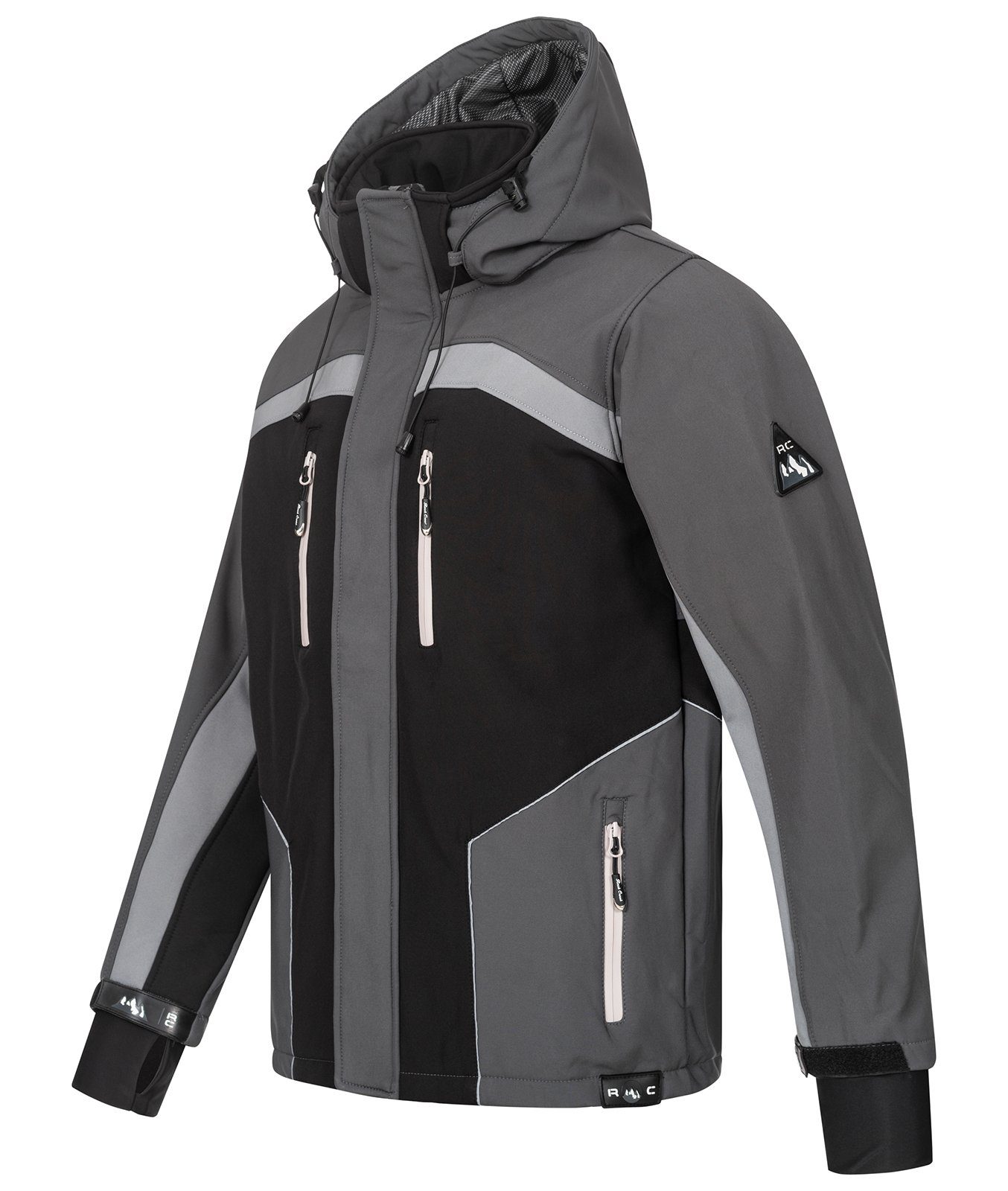Rock Creek Windbreaker Herren Softshelljacke Wanderjacke günstig online kaufen