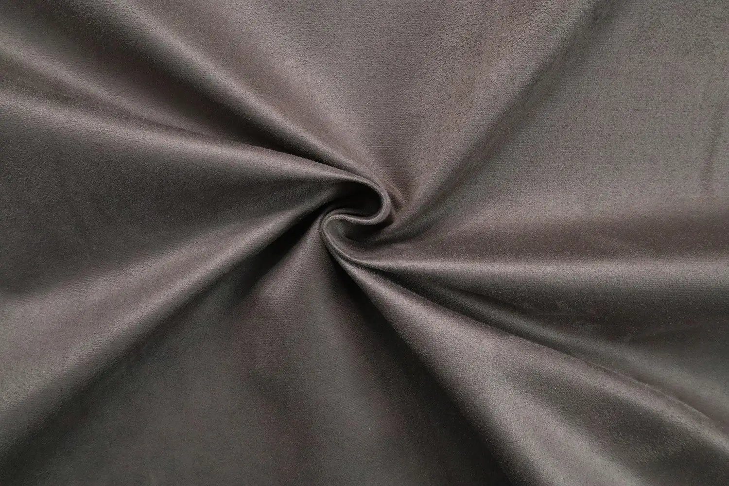 Stofferia Stoff Polsterstoff Microfaser Alcantada Fleckschutz Taupe, Meterware