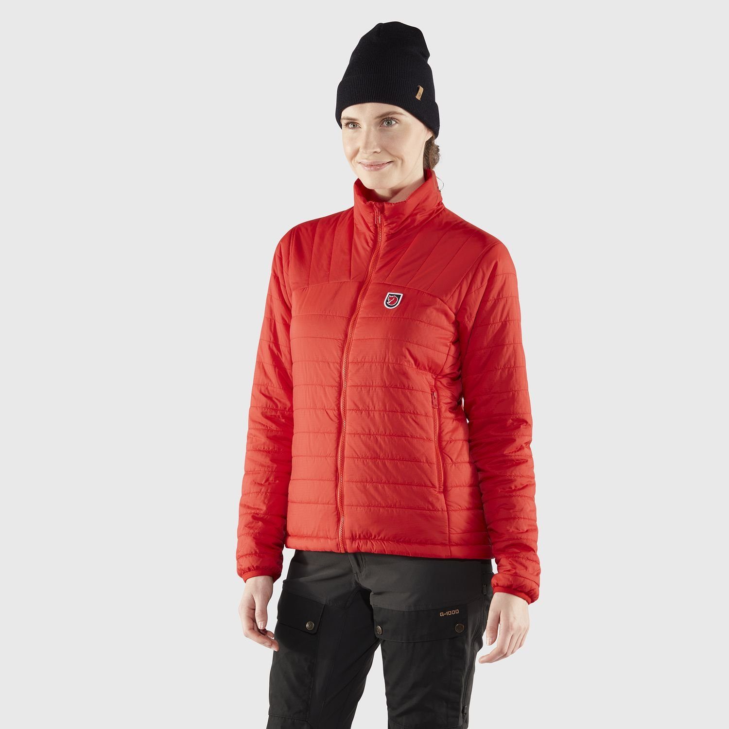 Fjällräven Red Fjällräven Anorak Jacket W True Expedition Damen X-lätt Outdoorjacke