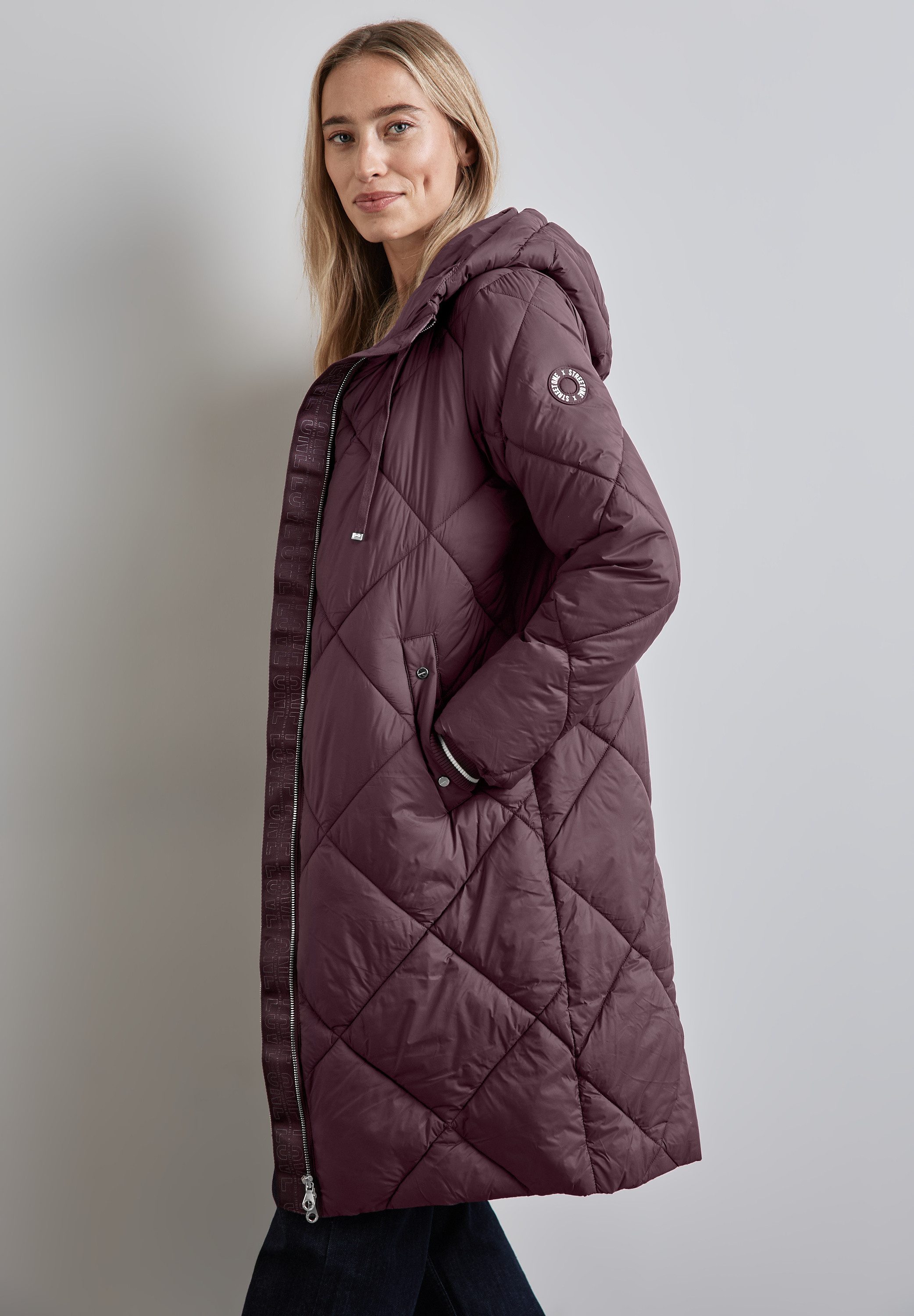 STREET ONE Steppjacke mit Kapuze und günstig online kaufen