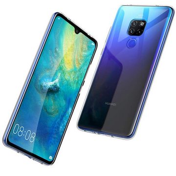 CoolGadget Handyhülle Transparent Ultra Slim Case für Huawei Mate 20 6,5 Zoll, Silikon Hülle Dünne Schutzhülle für Mate 20 Hülle