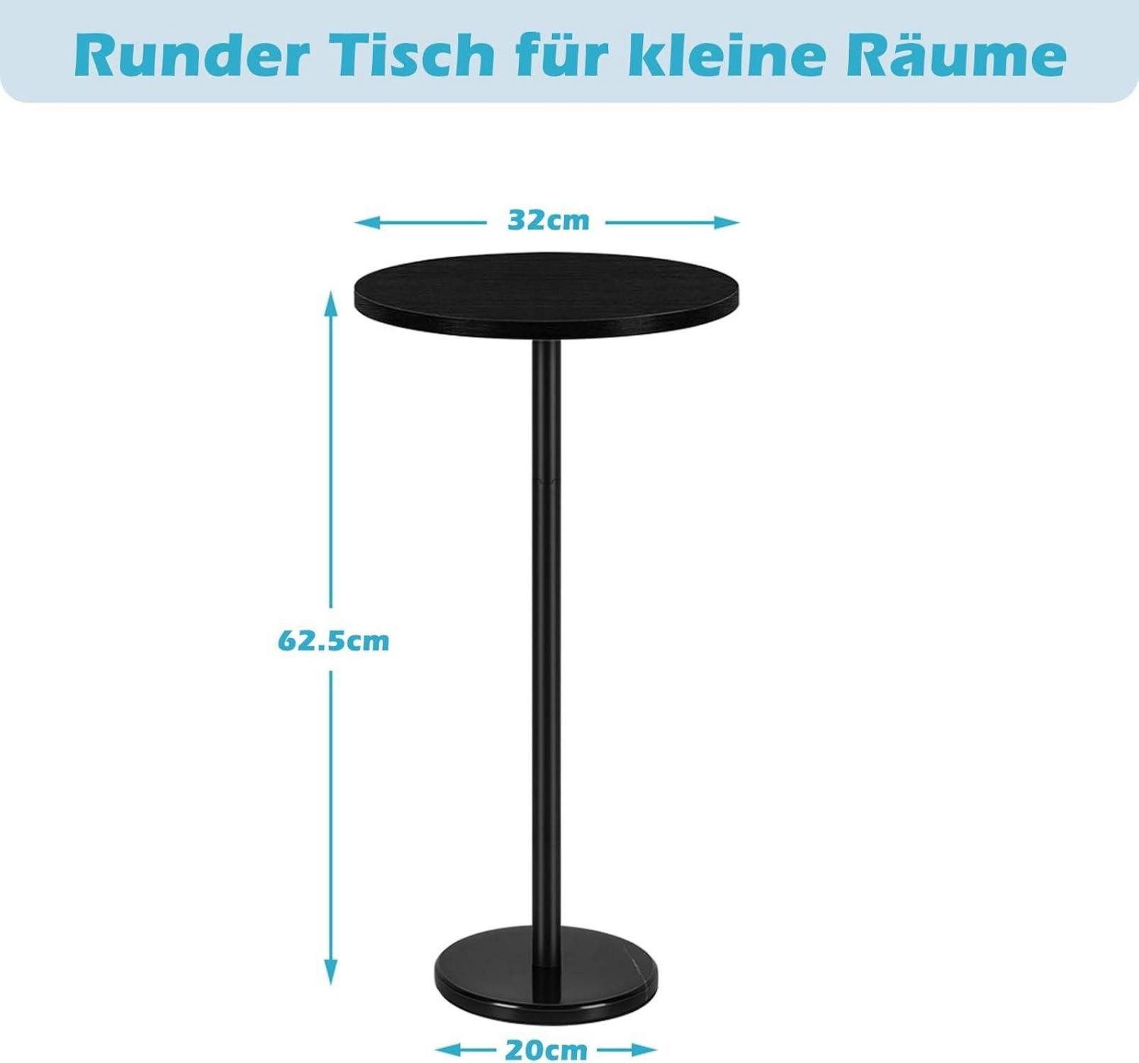 LuxusKollektion Beistelltisch Kleiner Schwarzer Beistelltisch mit günstig online kaufen
