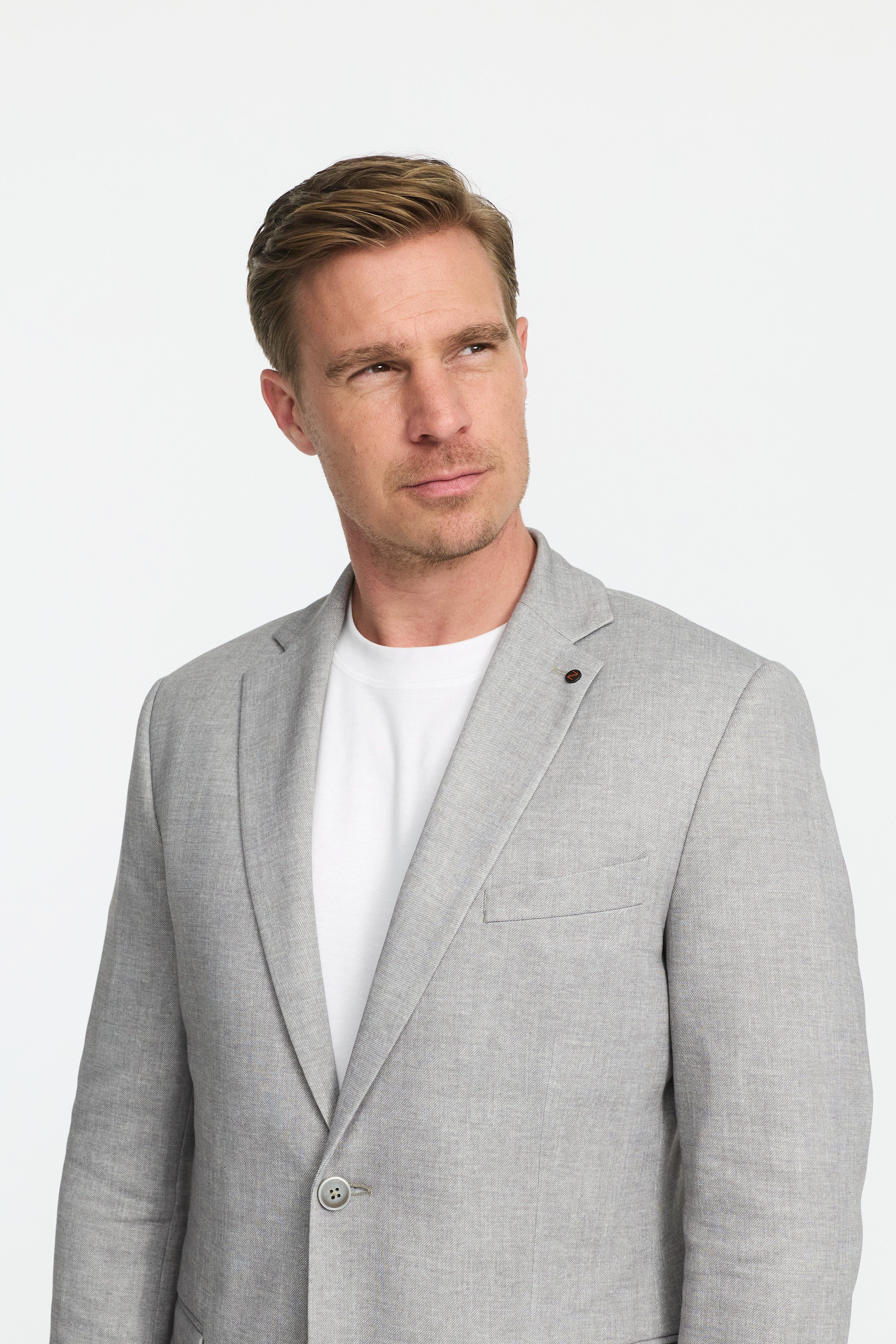 ZUITABLE Jerseysakko Jersey Sakko DiNick 261617-330 grey