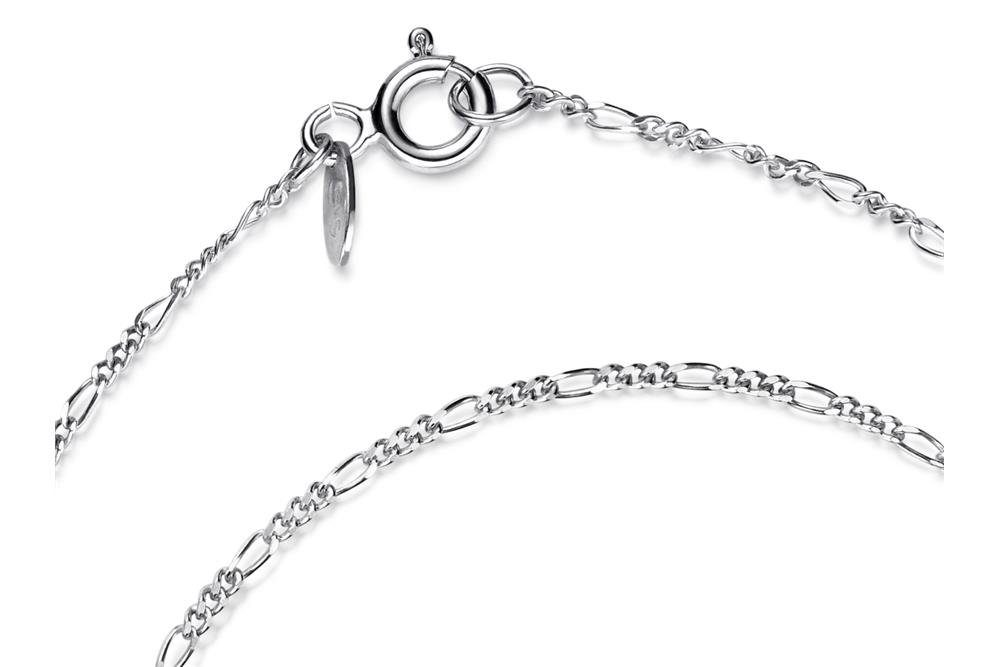 Silberkettenstore Silberarmband Figarokette Armband 1,4mm - 925 Silber günstig online kaufen
