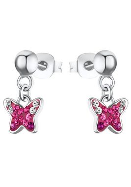 Prinzessin Lillifee Paar Ohrhänger Schmetterling, 2033997, mit Preciosa Crystal