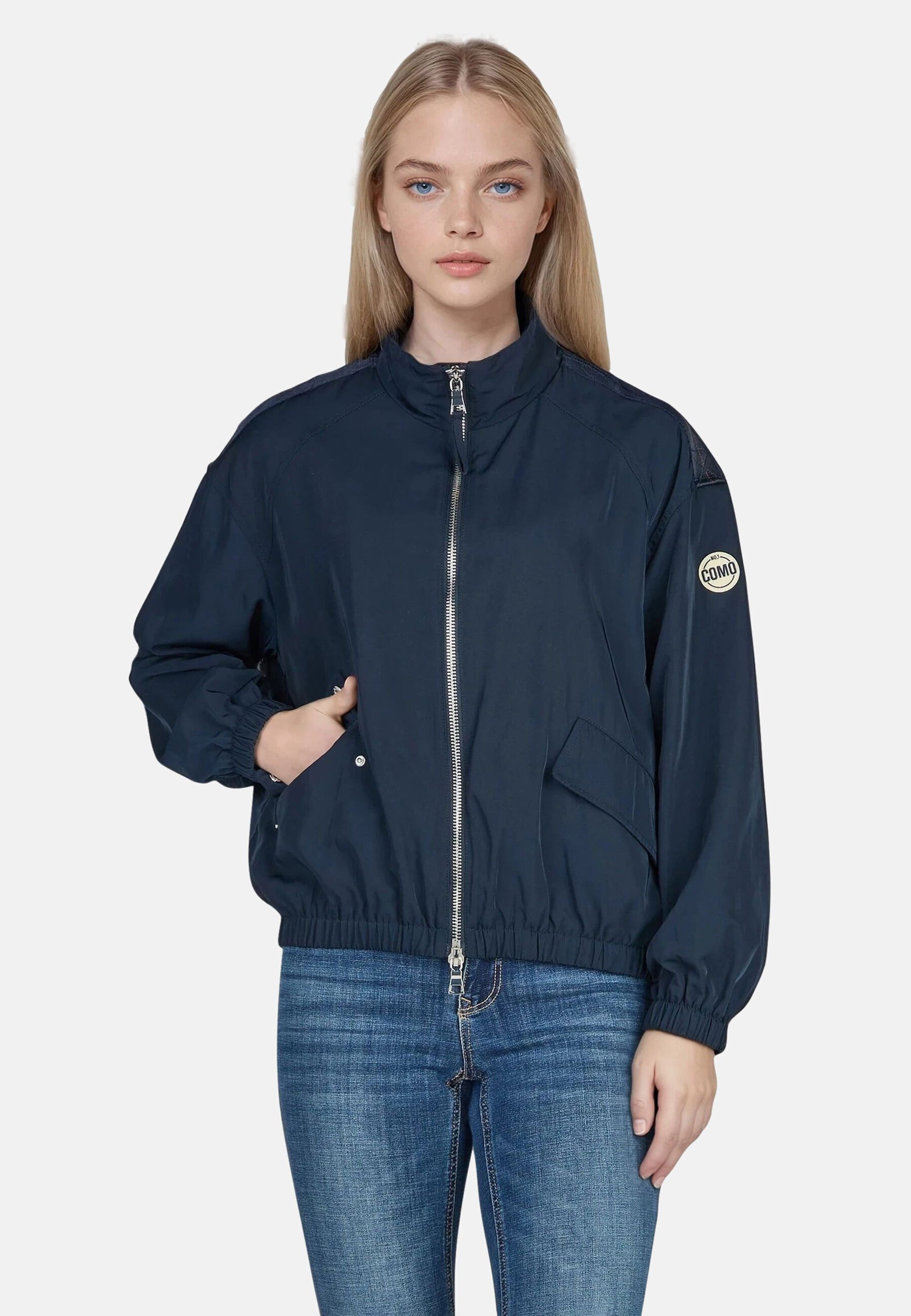 No.1 COMO Blouson FONTE (1-St) mit Stehkragen
