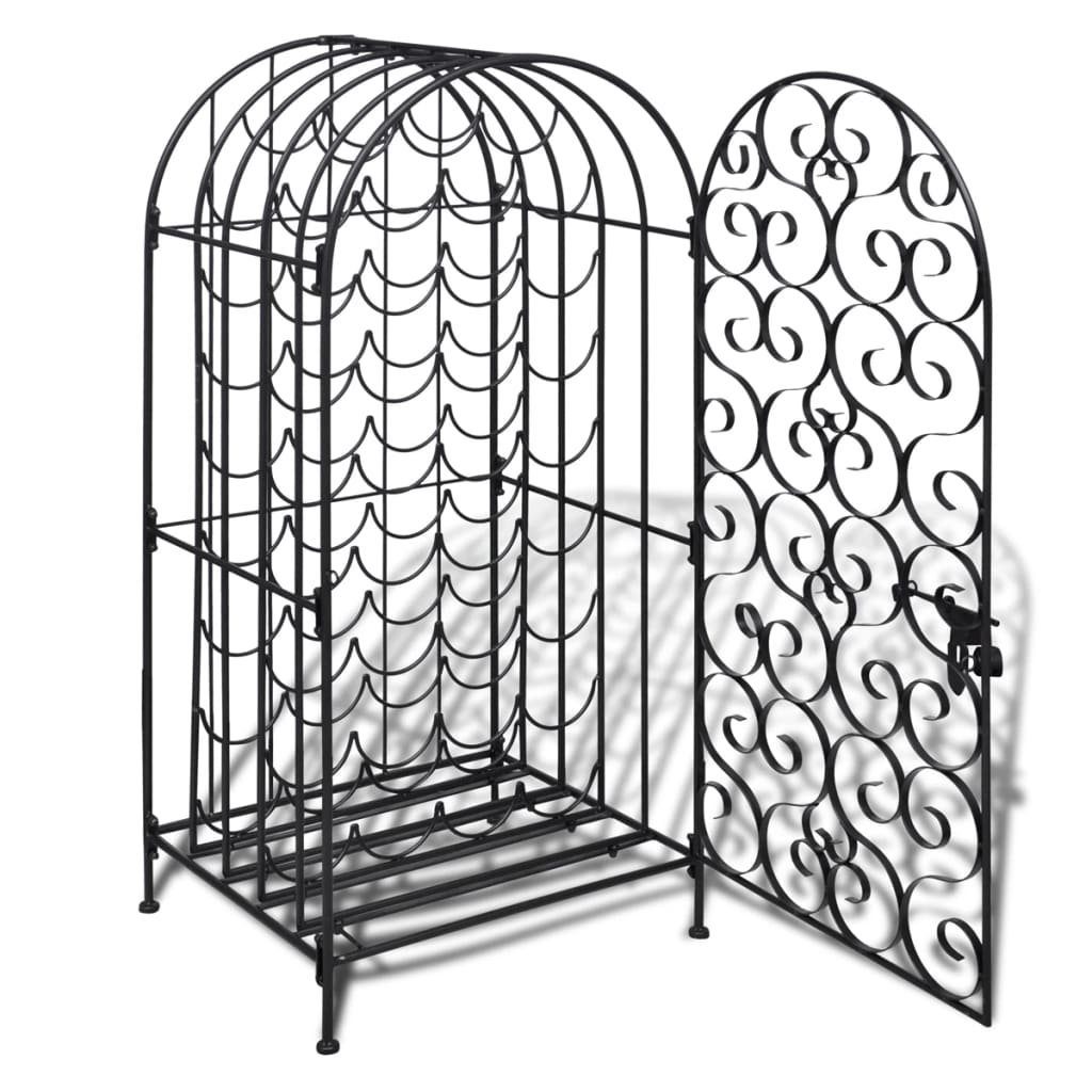 vidaXL Weinregal 44 x 38 x 100 cm Weinregal Flaschenregal Weinschrank Flaschenständer f