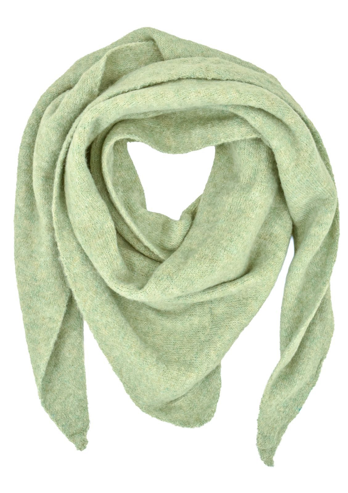 styleBREAKER Dreieckstuch Leichtes Strick Dreieckstuch Woll-Anteil, (1-St)