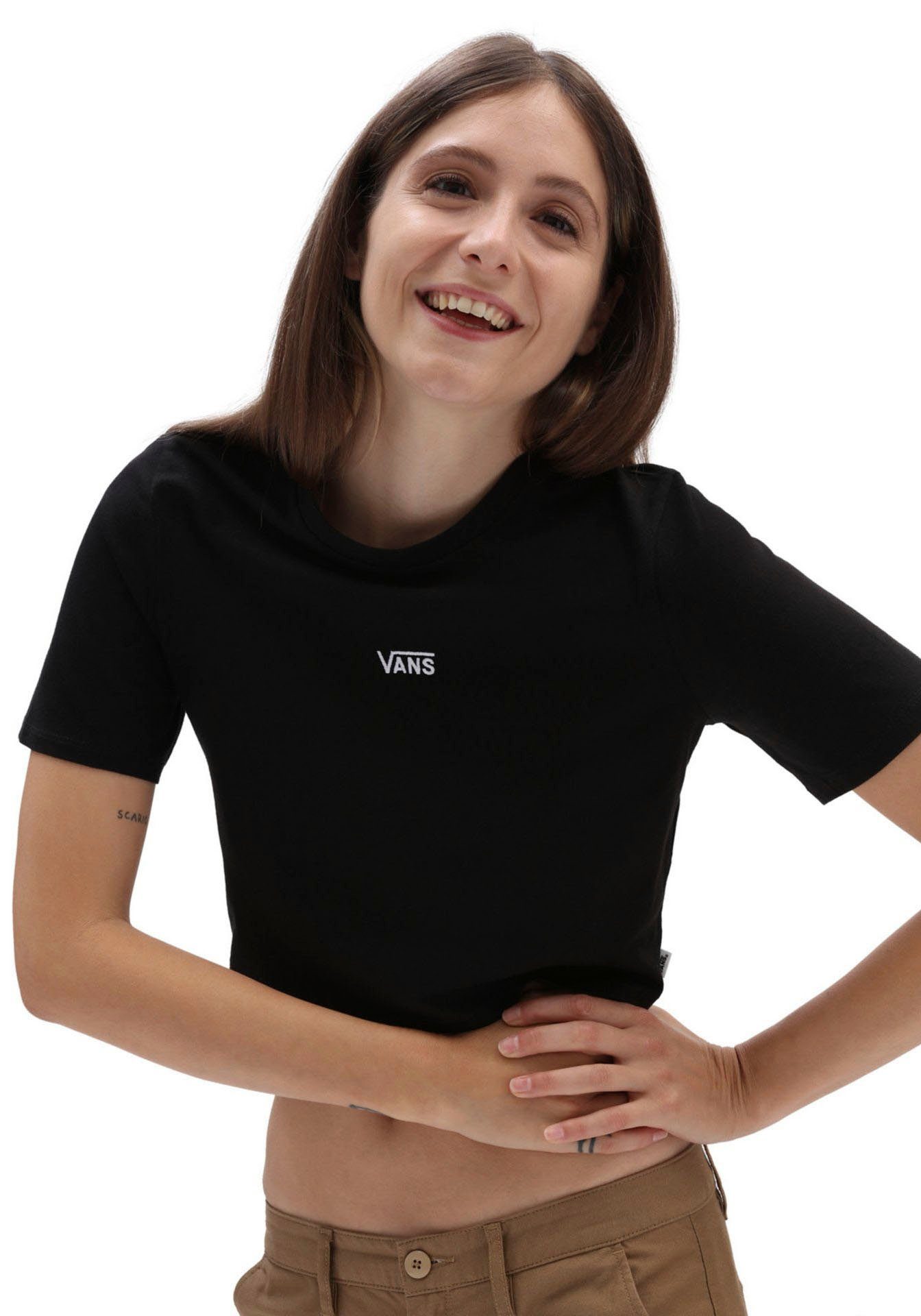 Vans T-Shirt »FLYING V CROP CREW SPORT« Modisch kurze Länge online kaufen |  OTTO