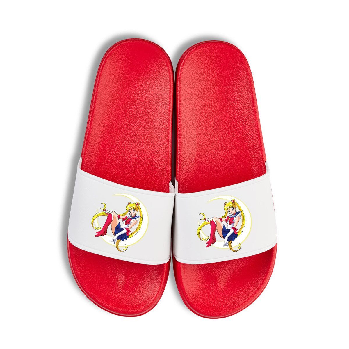 Youth Designz Sailor Moon Damen Badelatschen Flip Flops Frauen Geschenk Badeschuh mit Manga Anime Print