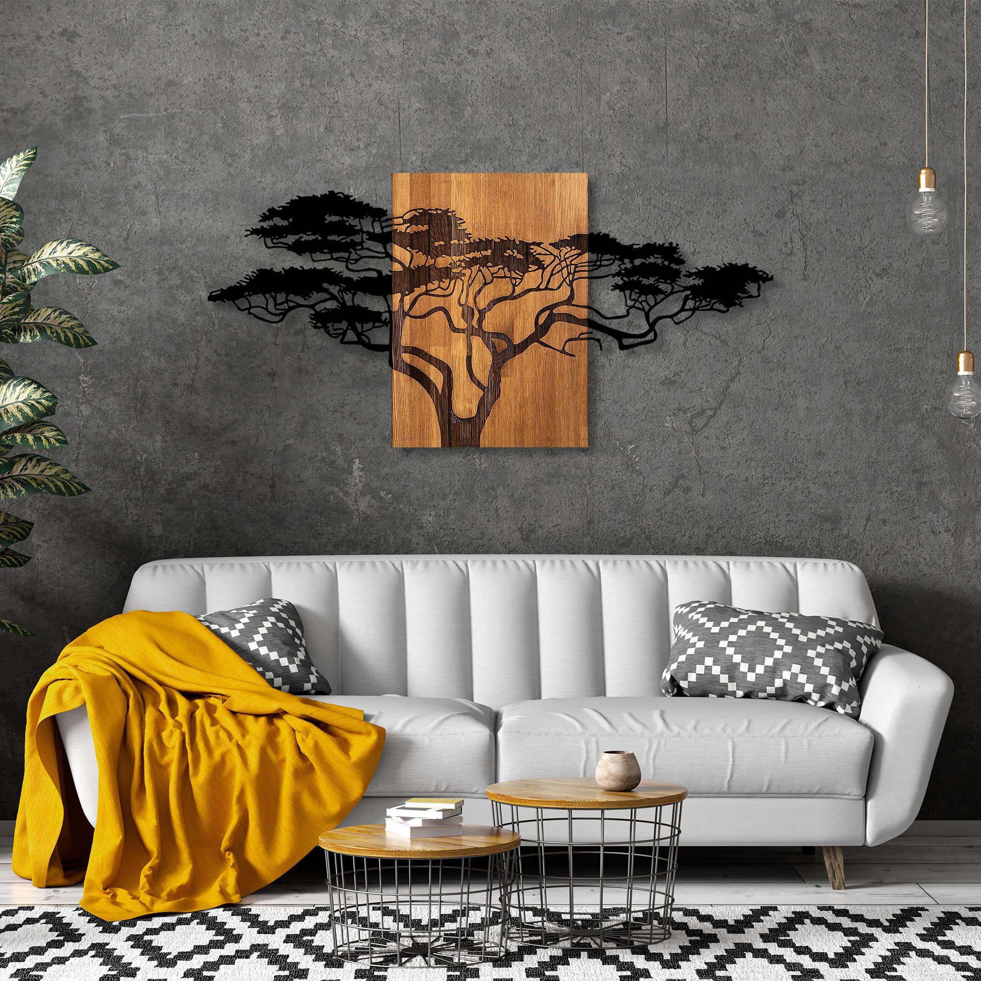Wallity Wanddekoobjekt 50% WOODEN günstig online kaufen