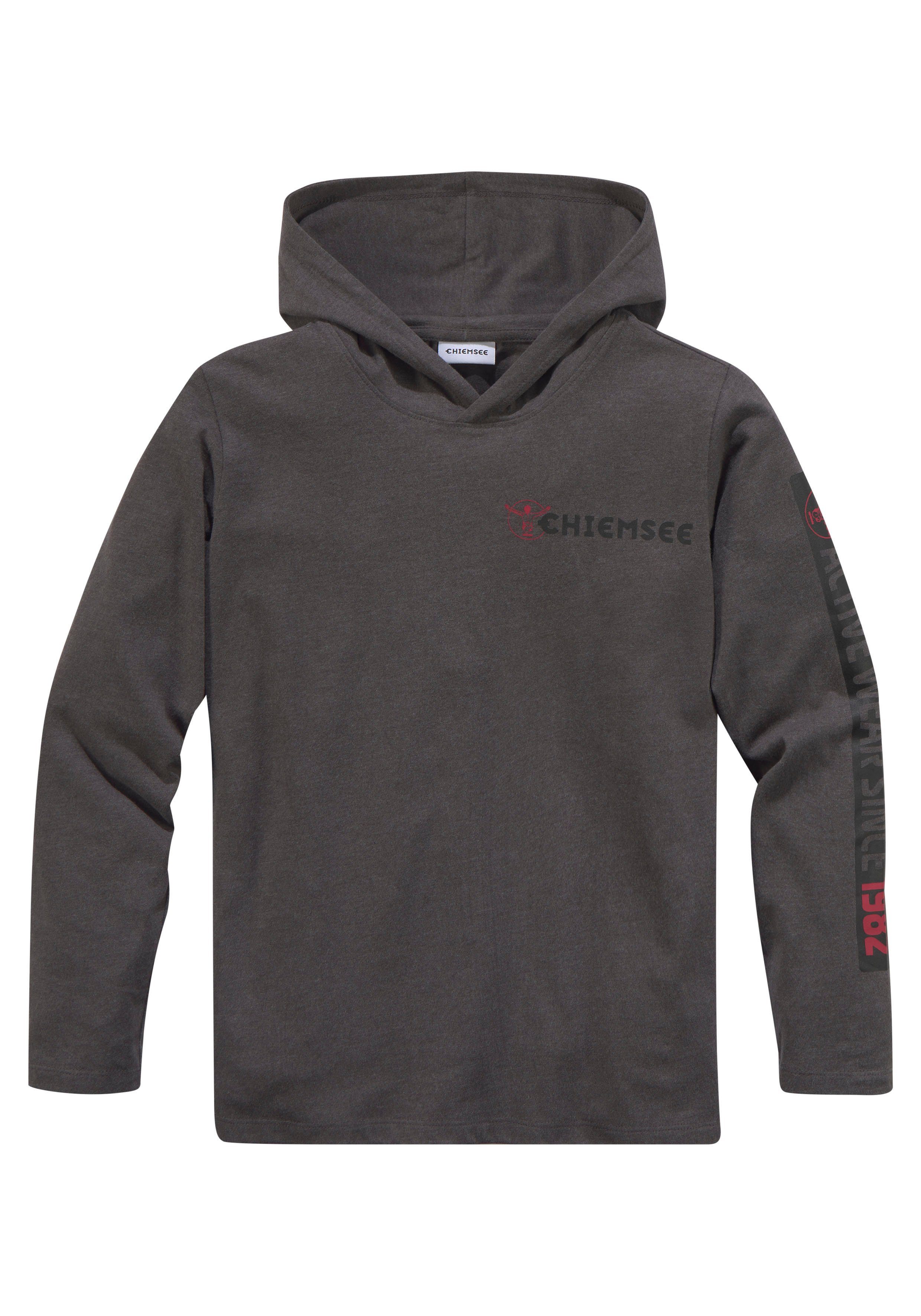 Kapuzenshirt Chiemsee Ärmeldruck mit