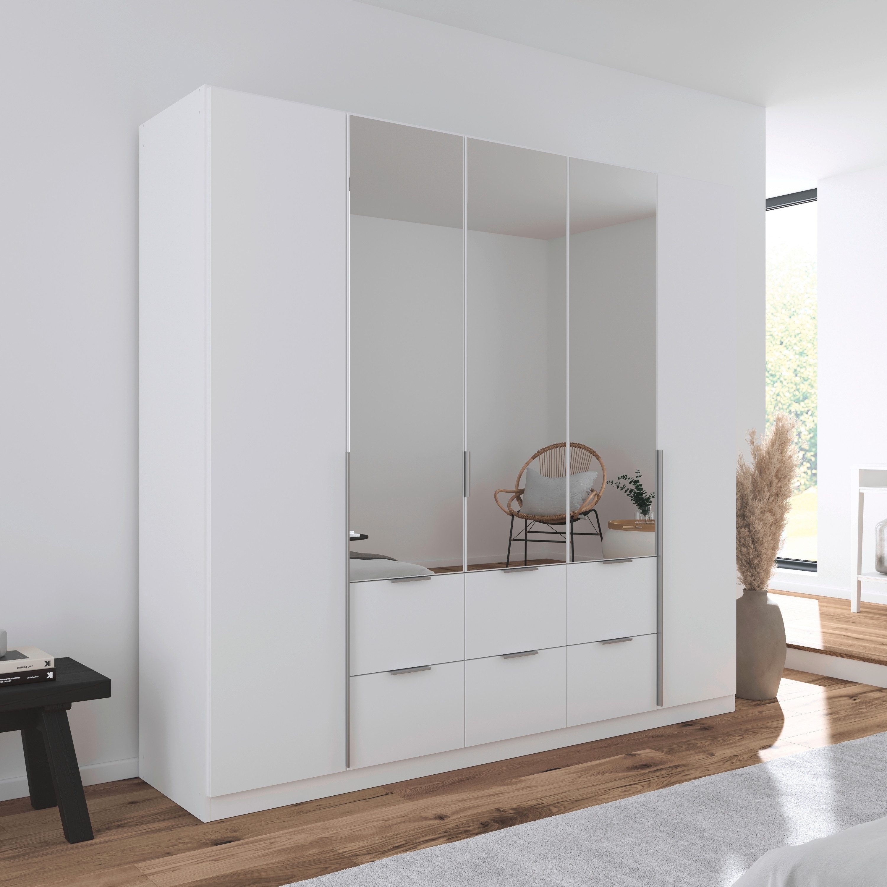 rauch Drehtürenschrank "Kleiderschrank Schrank Garderobe AGORDO mit Dekor- günstig online kaufen