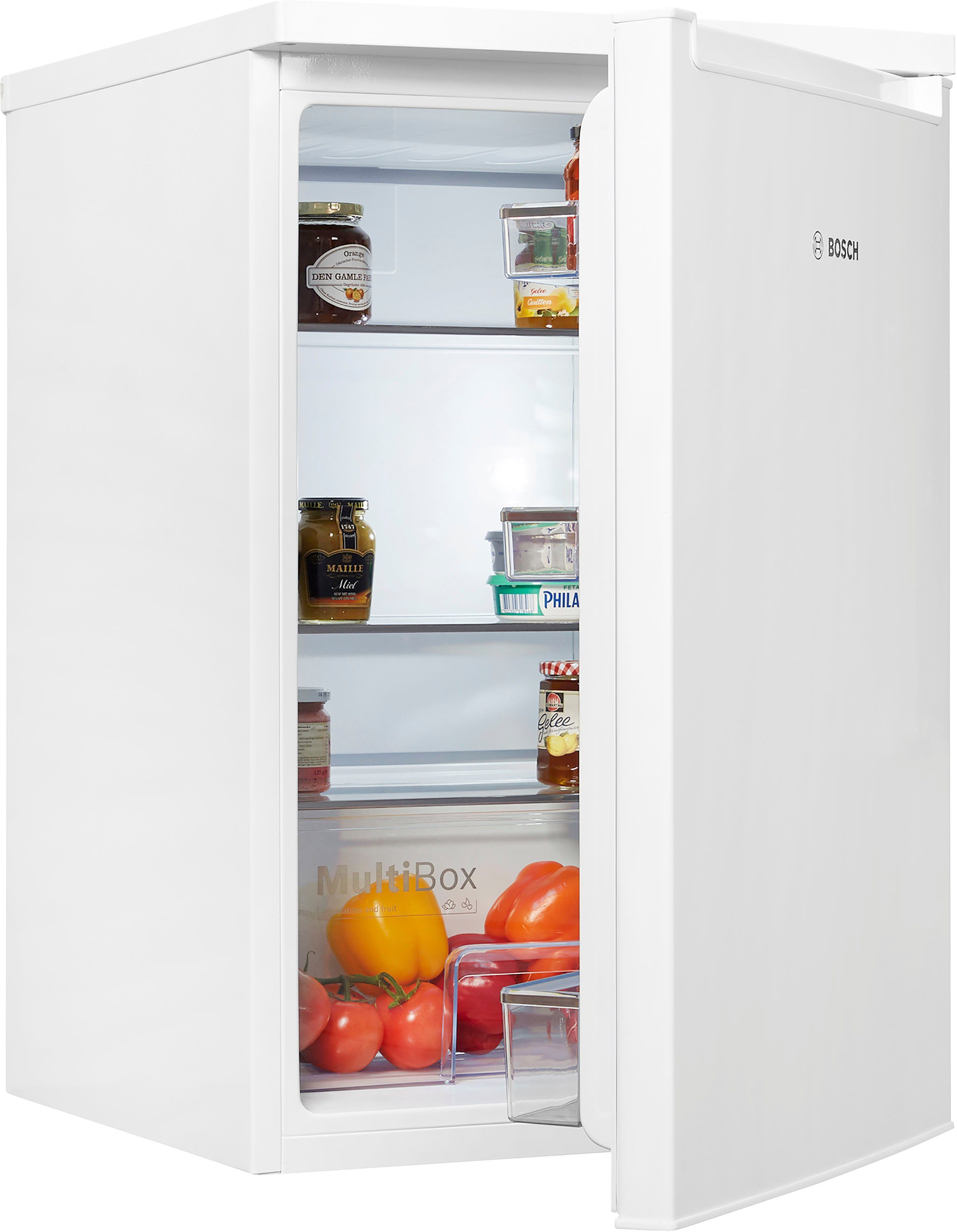 BOSCH Table Top Kühlschrank 2 KTR15NWEA, 85 cm hoch, 56 cm breit | Minikühlschränke