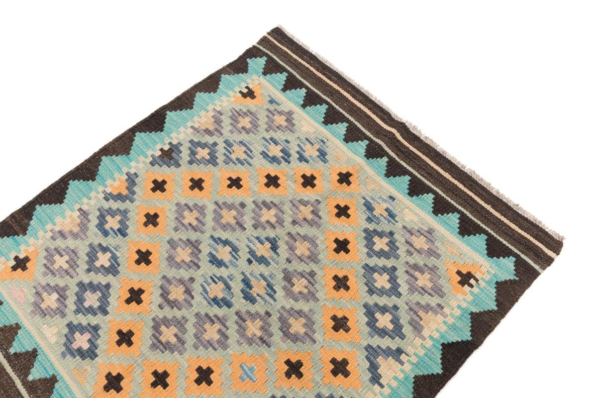 Orientteppich Kelim Afghan mm 3 Trading, Höhe: 90x107 Handgewebter rechteckig, Nain Orientteppich