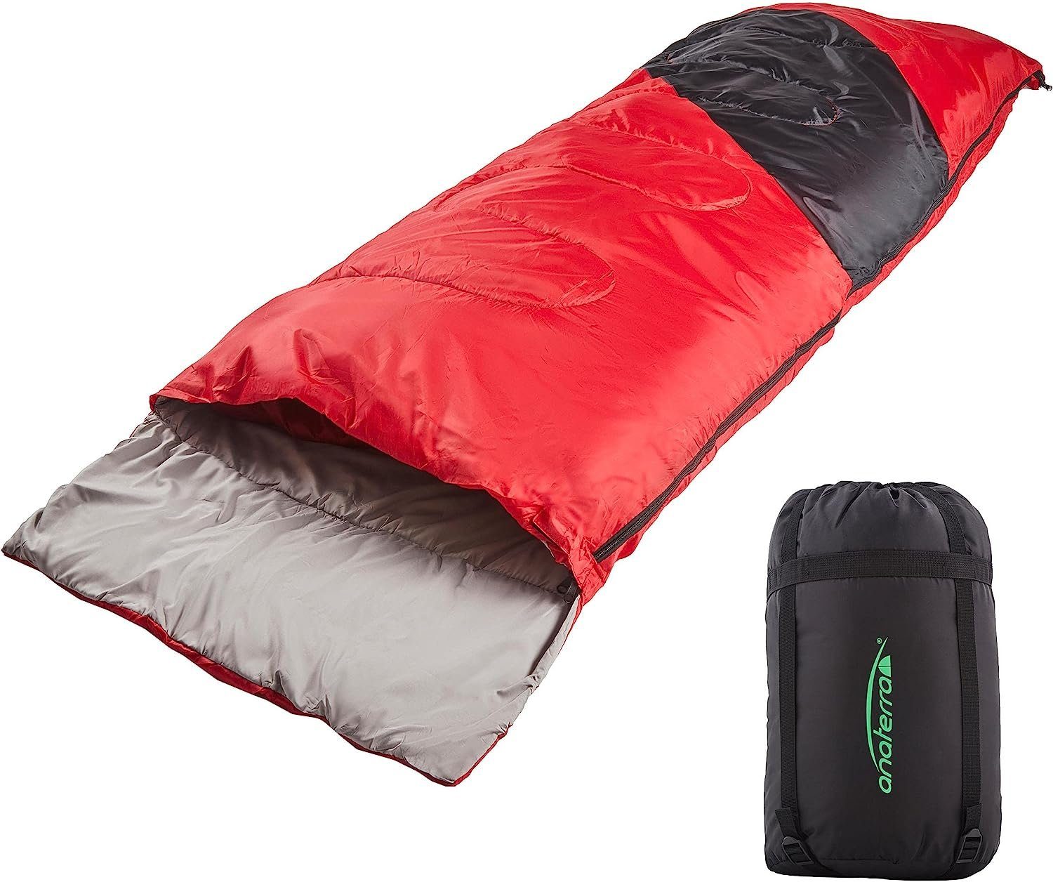 anaterra Mumienschlafsack Schlafsack Mumienschlafsack Deckenschlafsack Camping Winterschlafsack