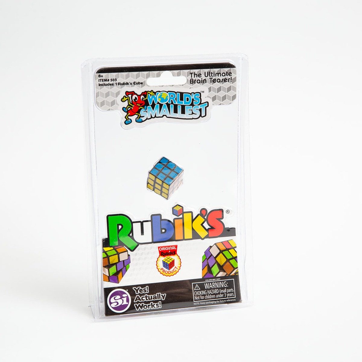 Invento Spiel Geschicklichkeitsspiel World's Smallest Rubik's 1,9x1,9x1,9cm