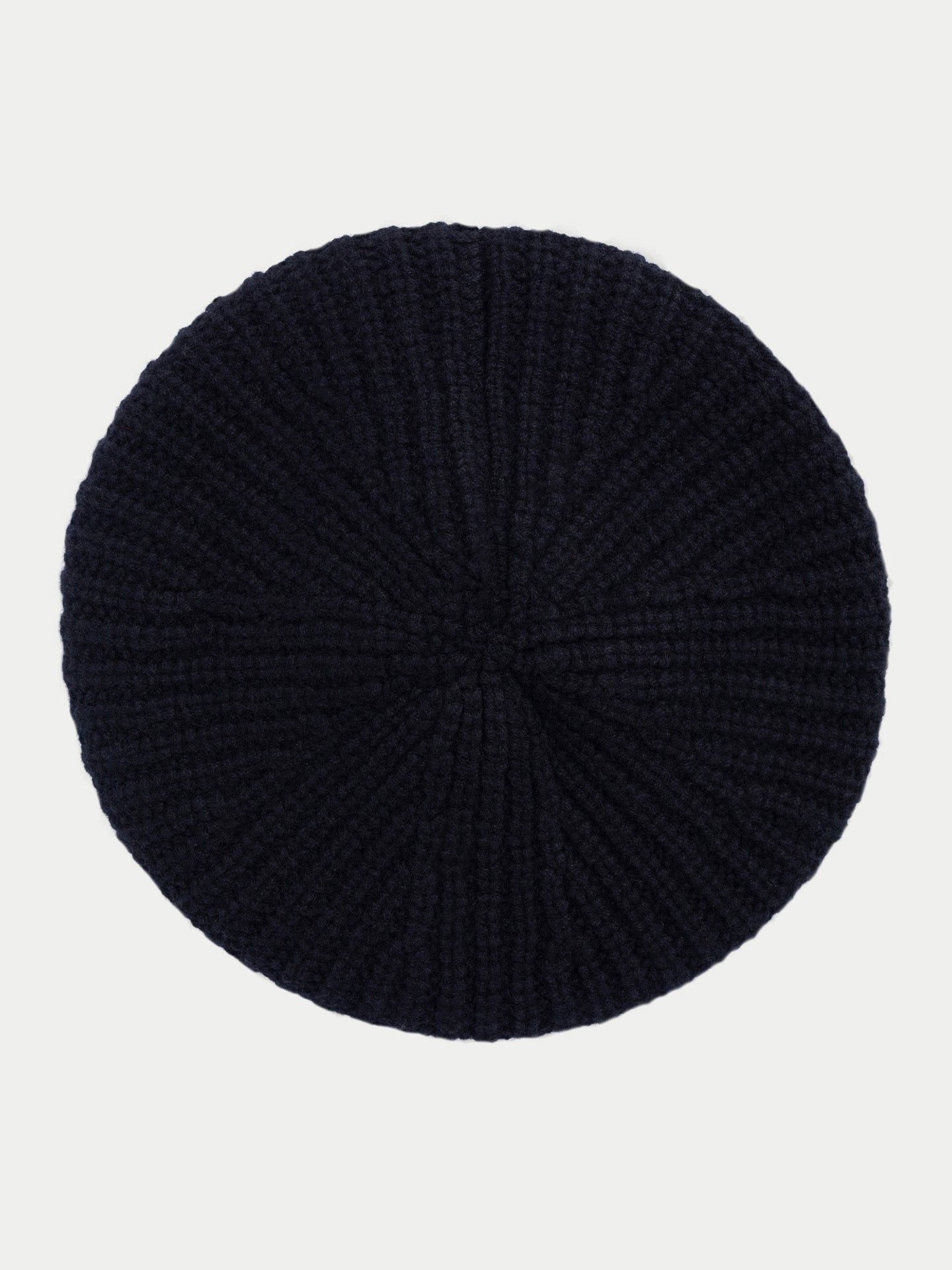 GOBI Cashmere Beanie Strukturierte Strick-Beret