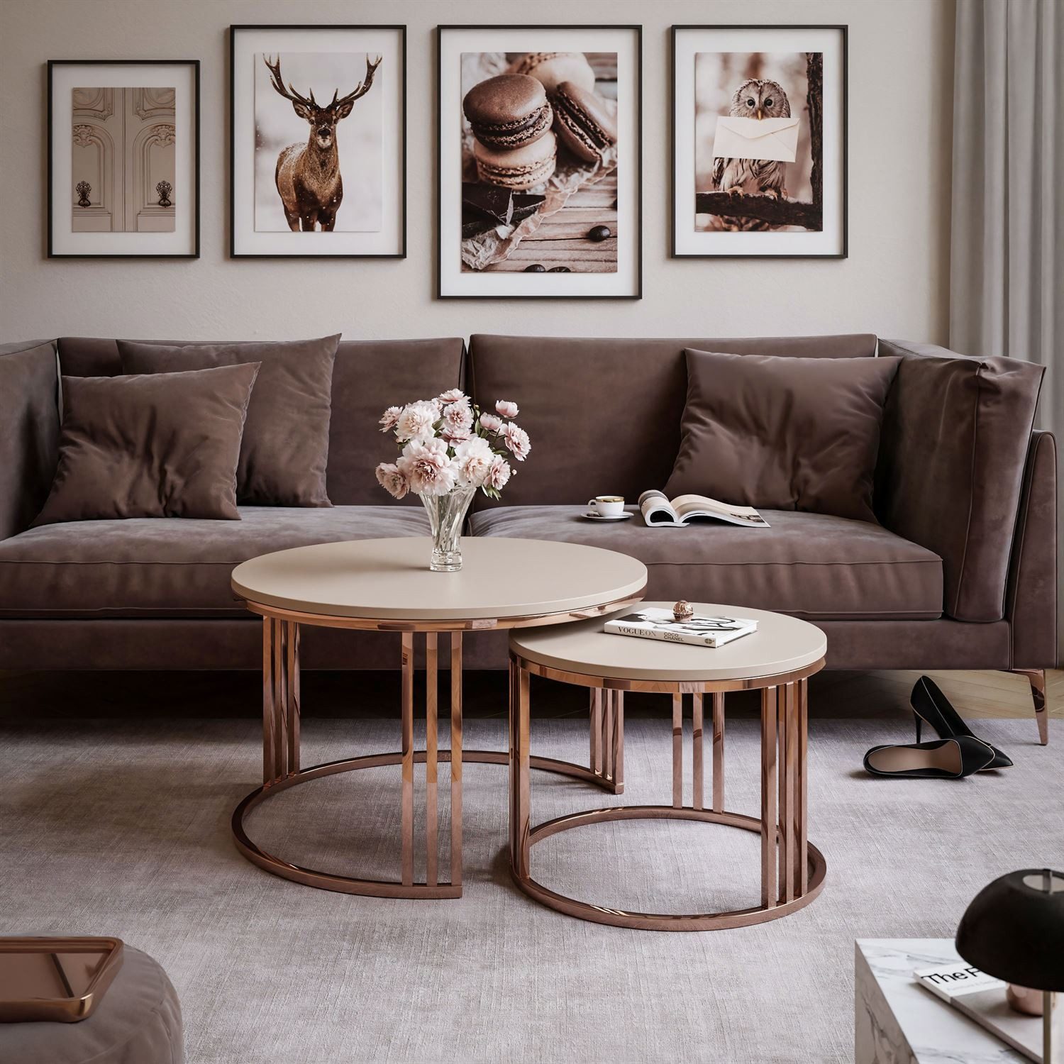 Lookway Couchtisch LORI 2in1 Couchtisch-Set in günstig online kaufen