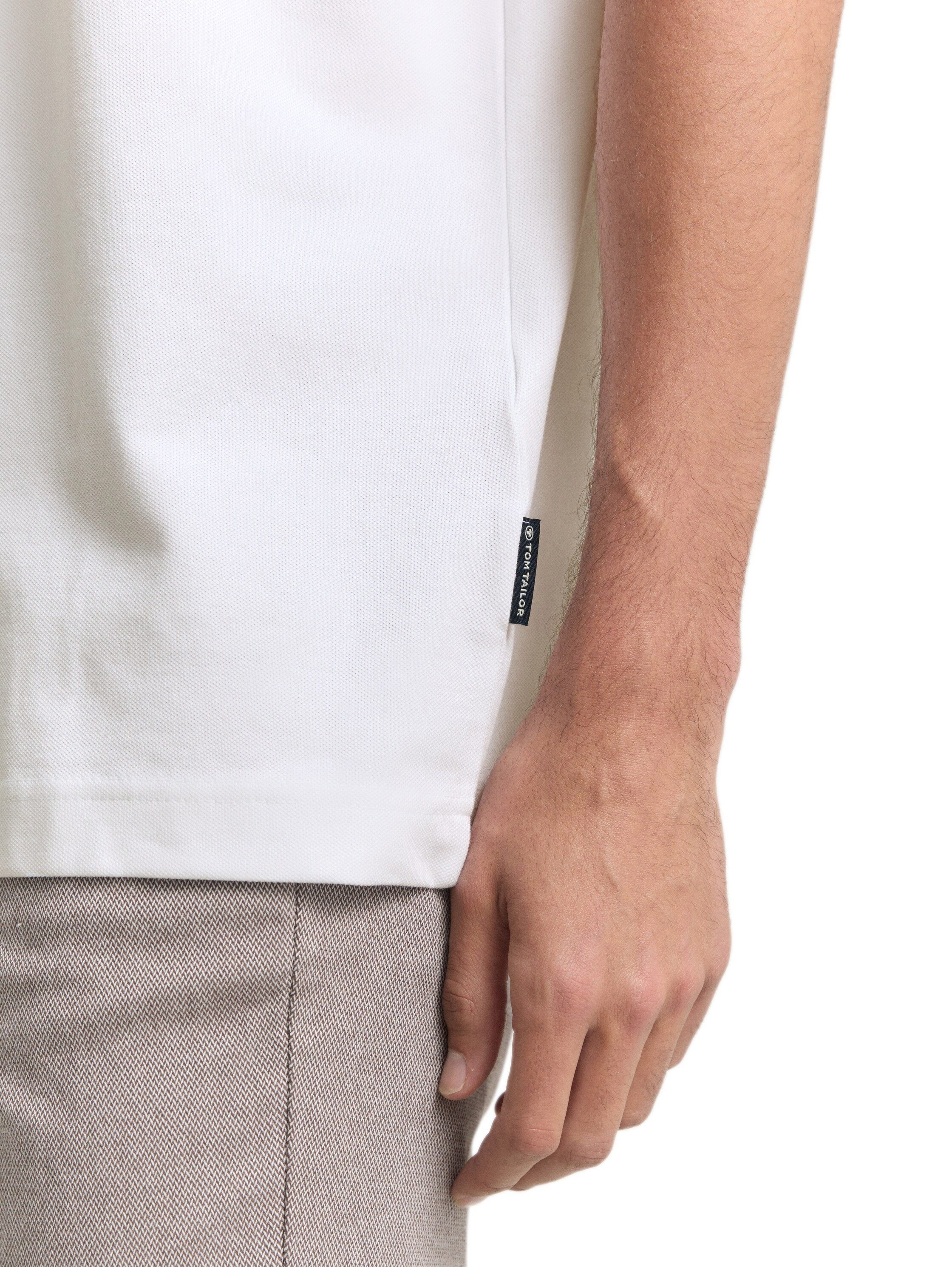 TOM TAILOR T-Shirt mit Pique Struktur günstig online kaufen