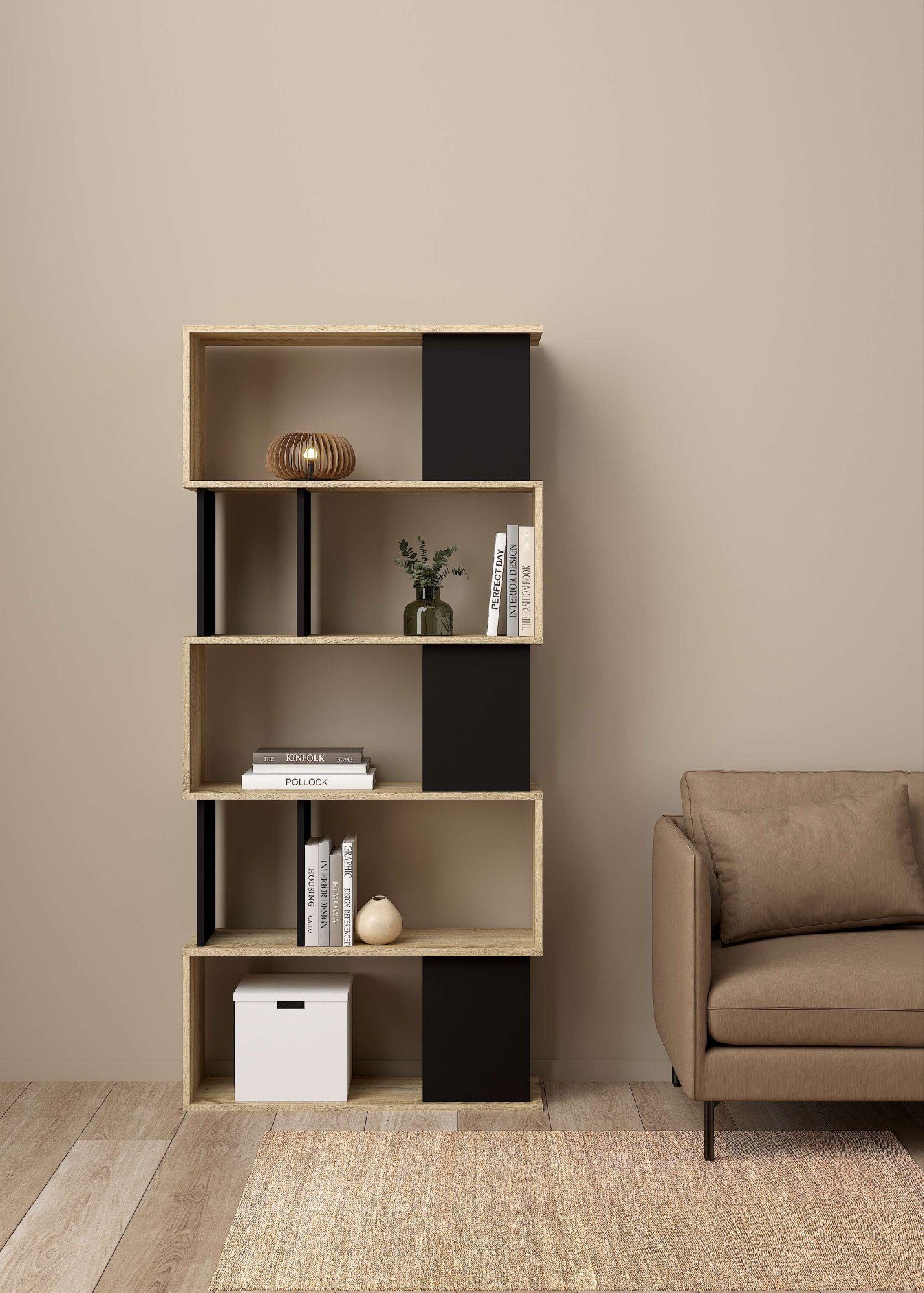 INOSIGN Bücherregal Maze, Regal, Standregal, Stauraumregal, günstig online kaufen