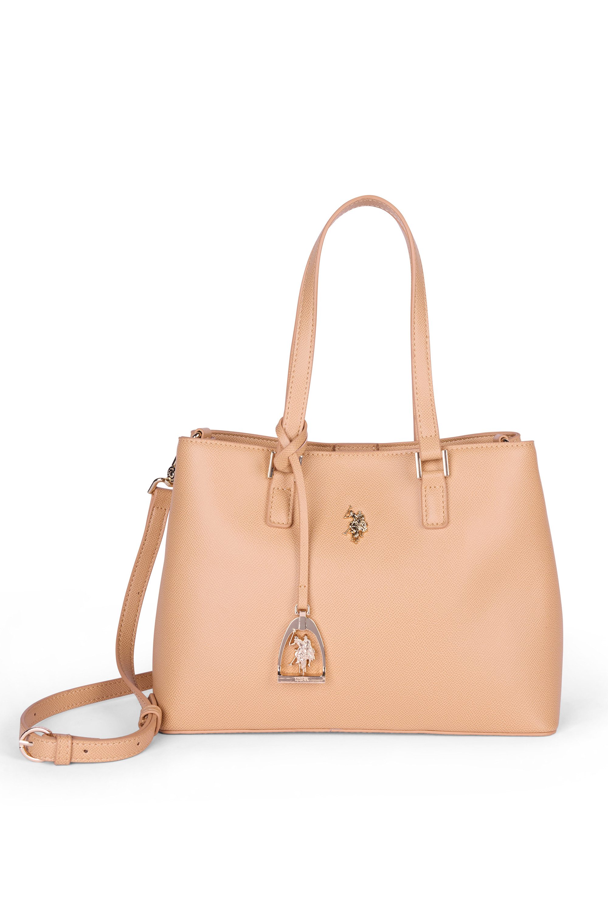 U.S. Polo Assn. JONES DOUBLE HANDLE BAG Damen, Schultertasche Damen, Shopper, Handtasche, Fashion, Lifestyle, Sale