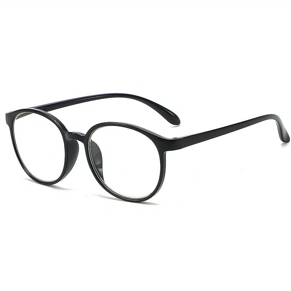 PACIEA Lesebrille Mode bedruckte Rahmen anti blaue presbyopische Gläser schwarz