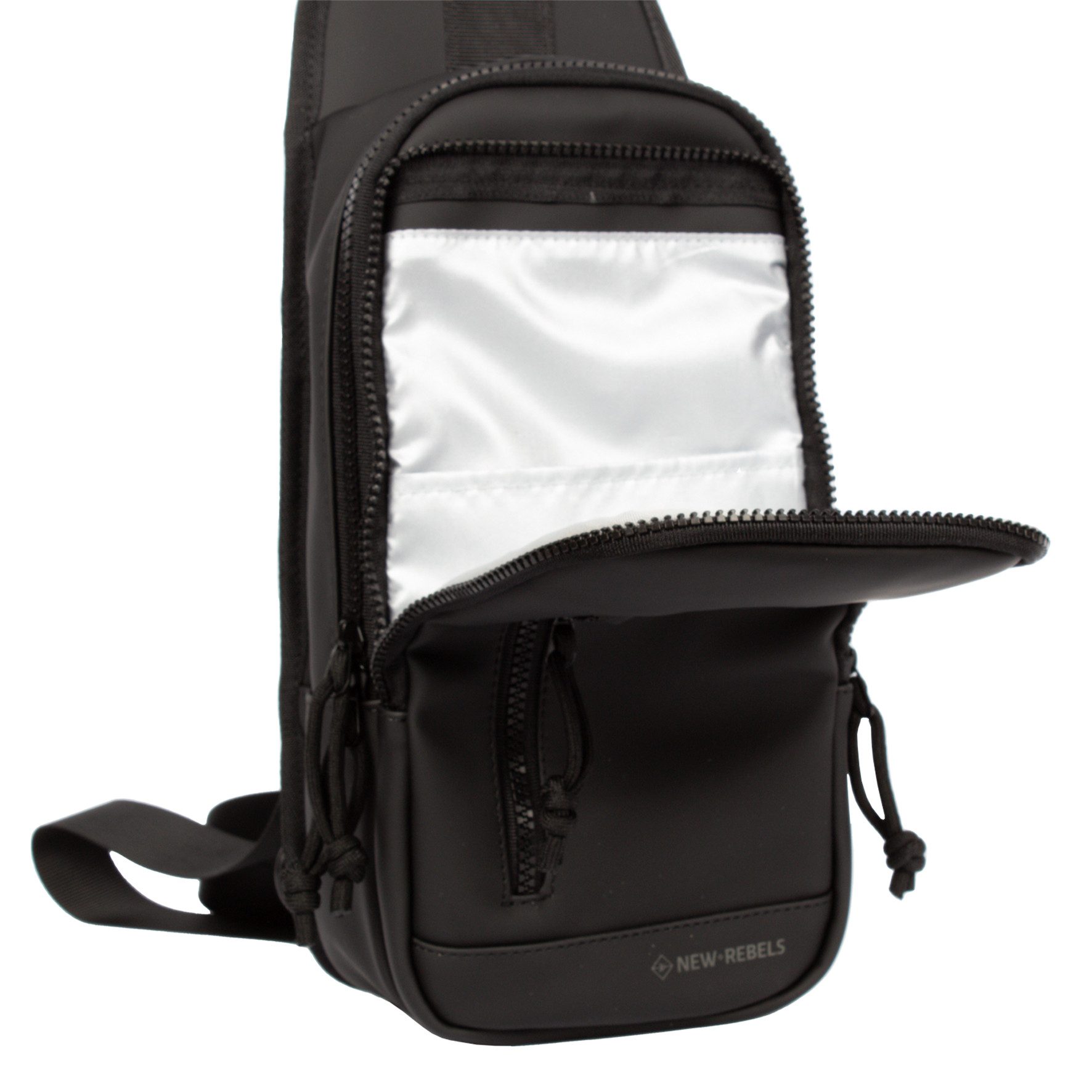NEW REBELS Umhängetasche Fargo Crossbody Bag, Crossbag, viele Fächer, wasserabweisend