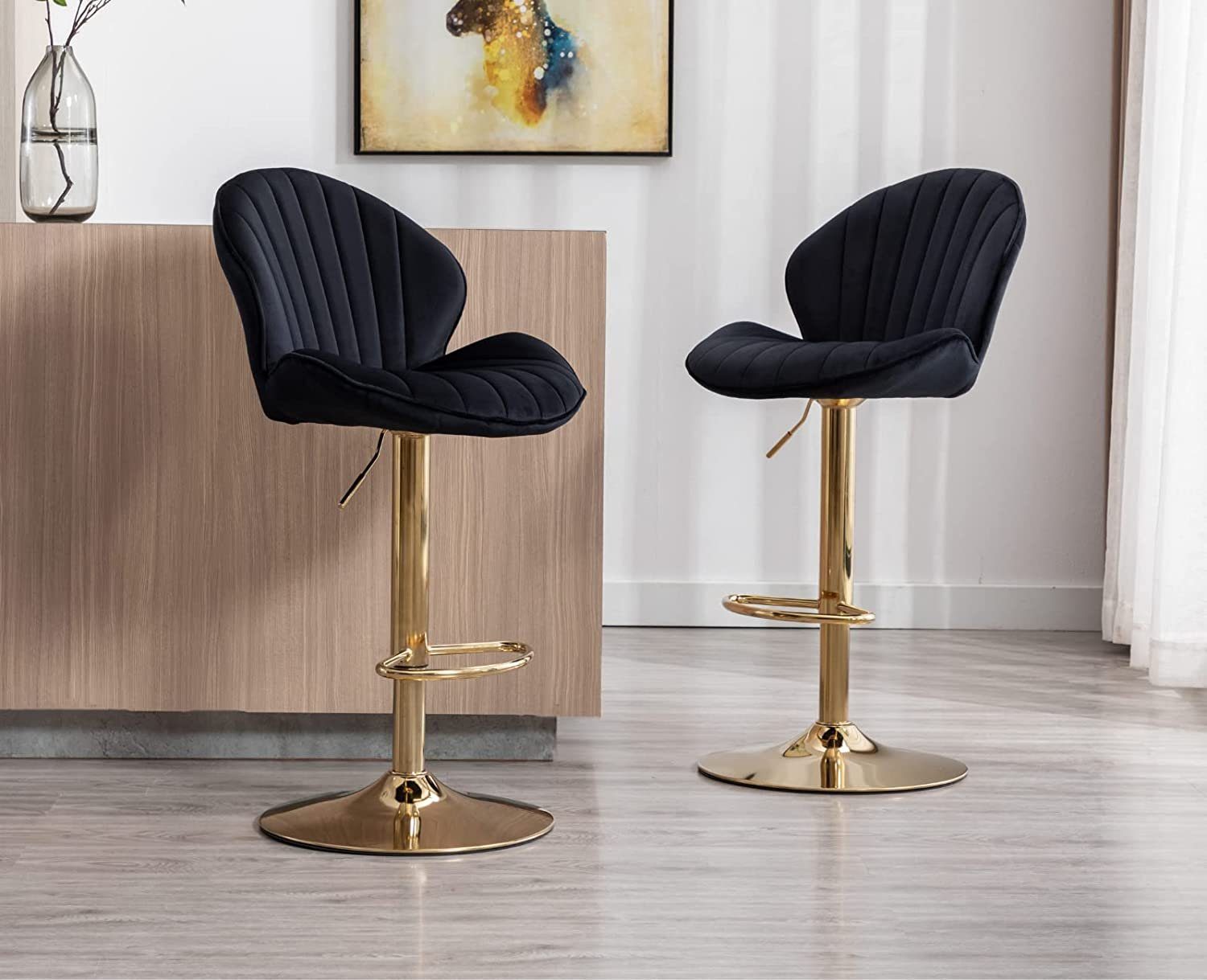 WAHSON OFFICE CHAIRS Barhocker 2er Set günstig online kaufen