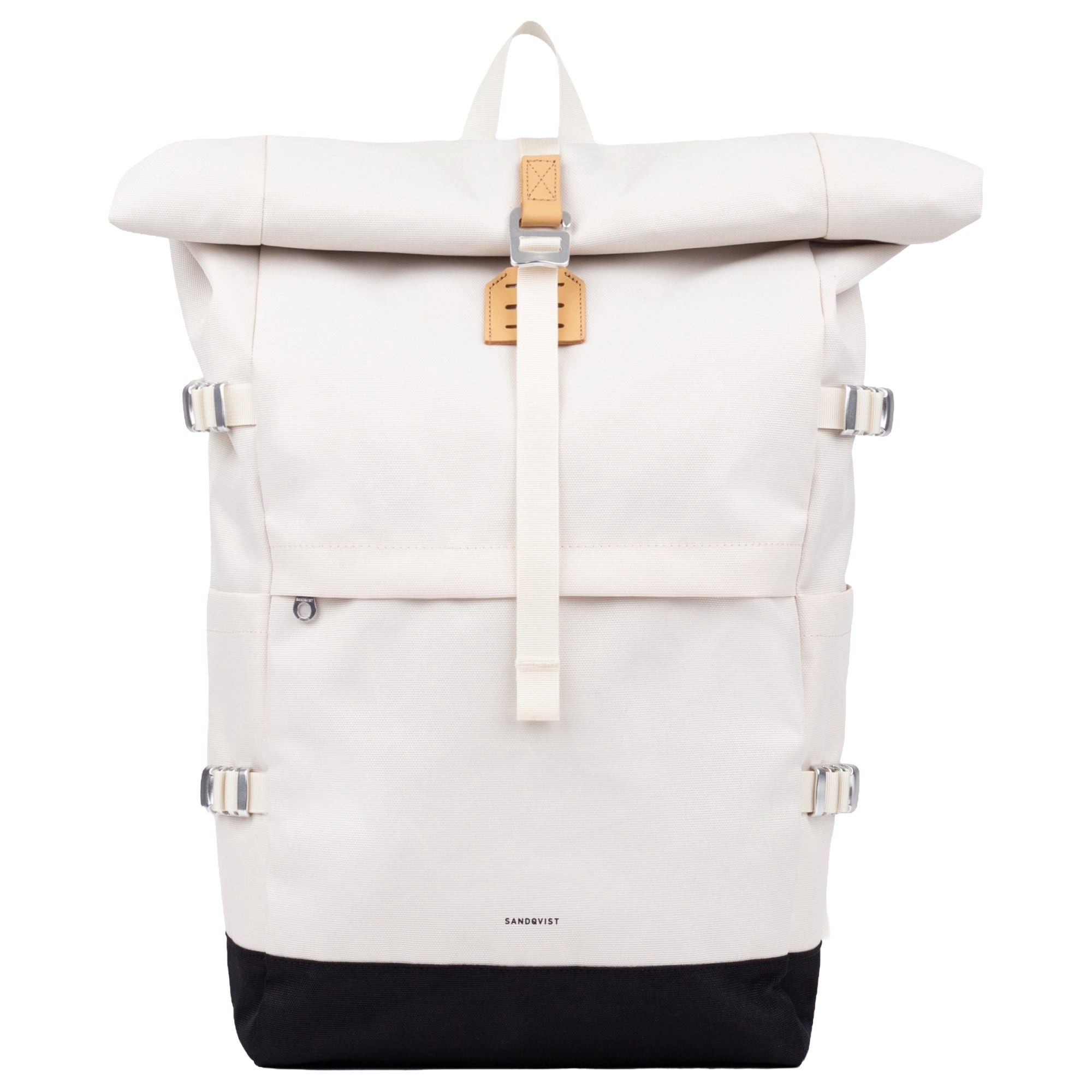 Sandqvist Laptoprucksack Icon Rolltop - Rucksack L 16" 65 cm erw. (birch)