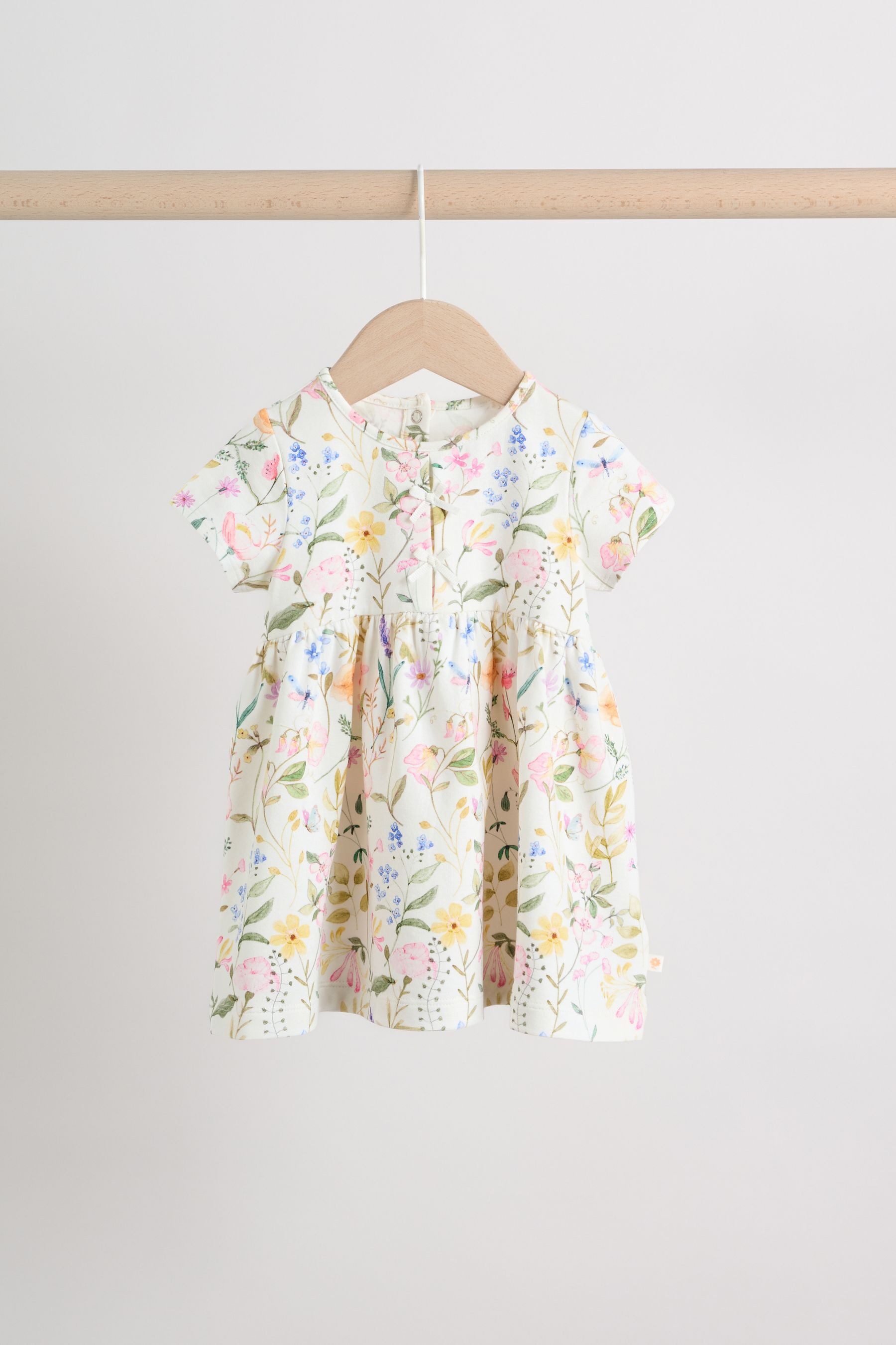 Next Blusenkleid Baby-Kurzarmkleid, 2er-Pack (2-tlg)