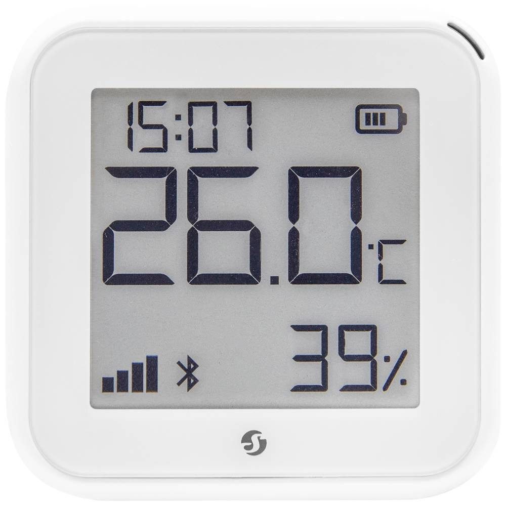 Shelly Temperatur- & Feuchtigkeitssensor · WLAN · BT · Smart-Home-Steuerelement