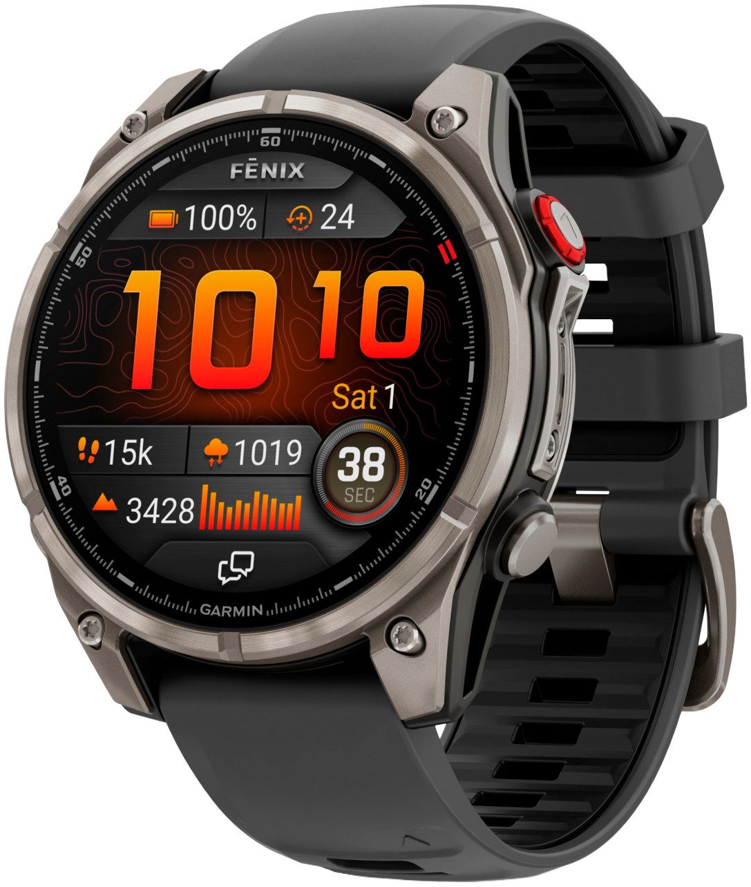 Garmin Fenix 8 Pro Smartwatch (1,4 Zoll, Garmin)