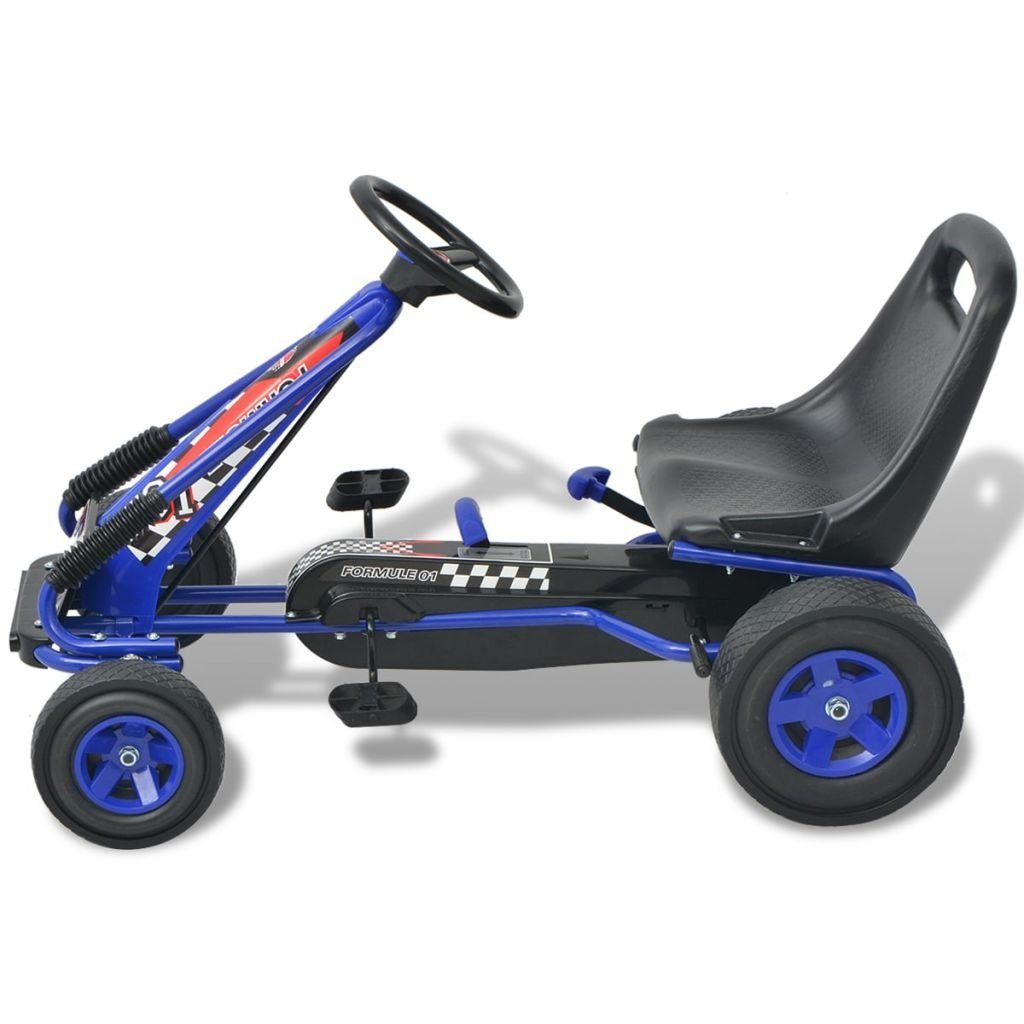 vidaXL Tretfahrzeug NA Tretfahrzeug Kinderfahrzeug Trampelauto Pedal Go-Kart verstellbarem