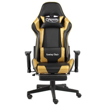 möbelando Gaming-Stuhl 3005458 (LxBxH: 69x68x133 cm), in Gold und Schwarz