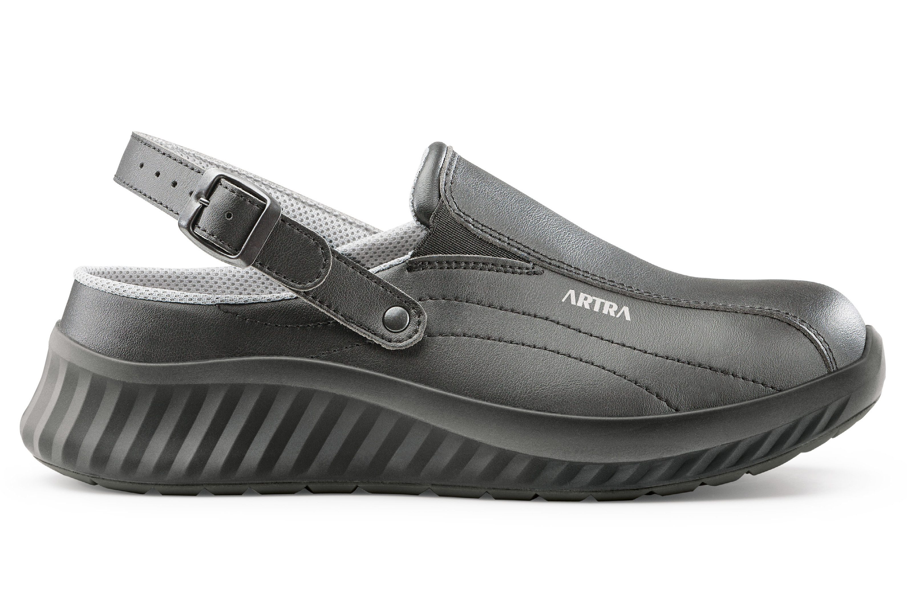 ARTRA FOOTWEAR Sicherheitssandale ARVA schwarz mit Stahlkappe Sicherheitsschuh Zehenschutz 200 Joule