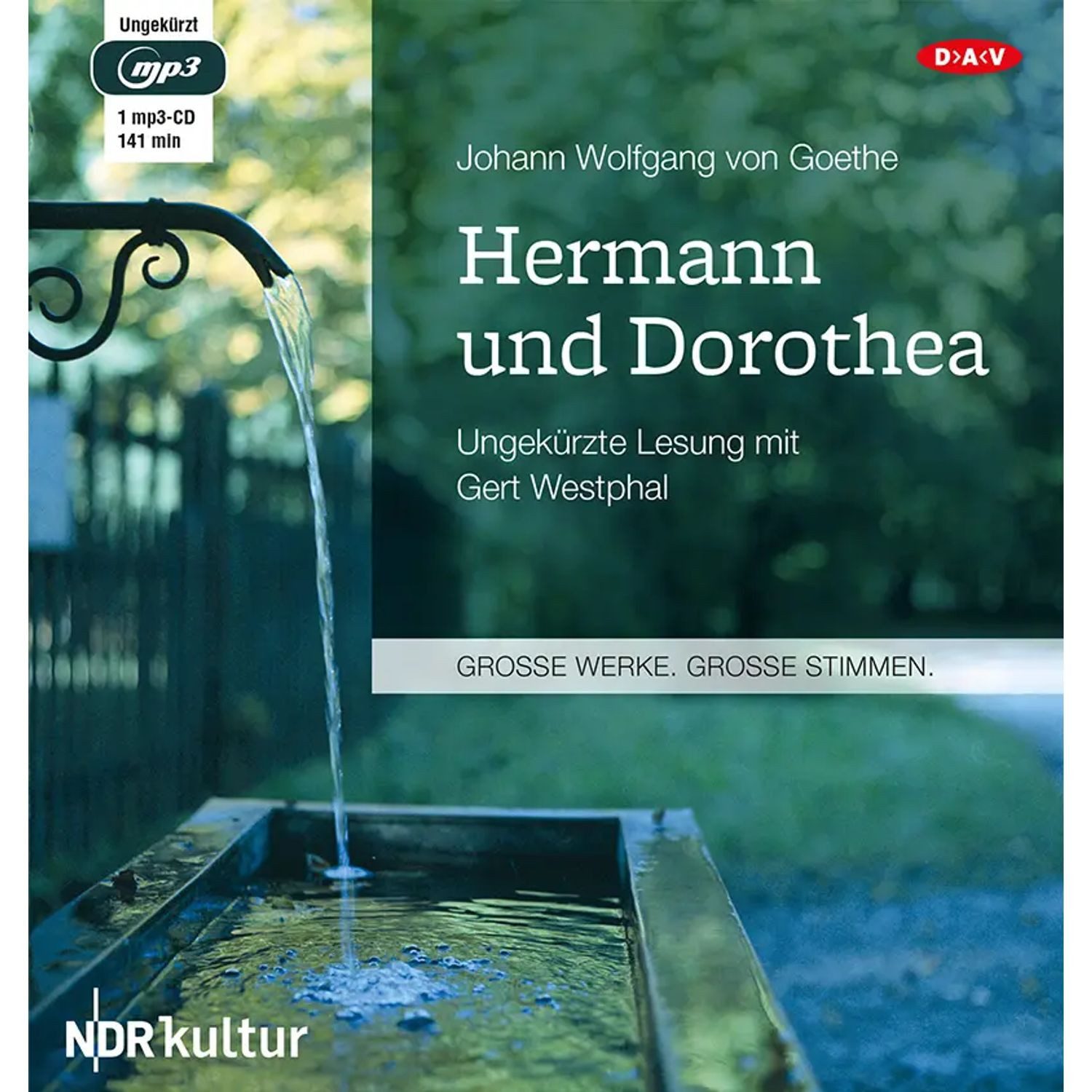 Der Audio Verlag Hörspiel Hermann und Dorothea,1 Audio-CD, 1 MP3