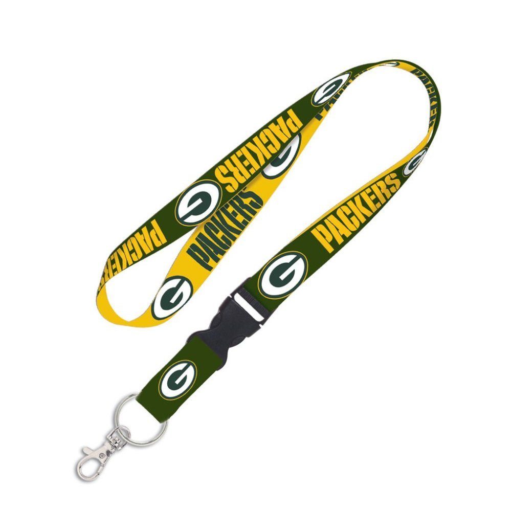 WinCraft Schlüsselanhänger Green NFL Bay Packers Lanyard
