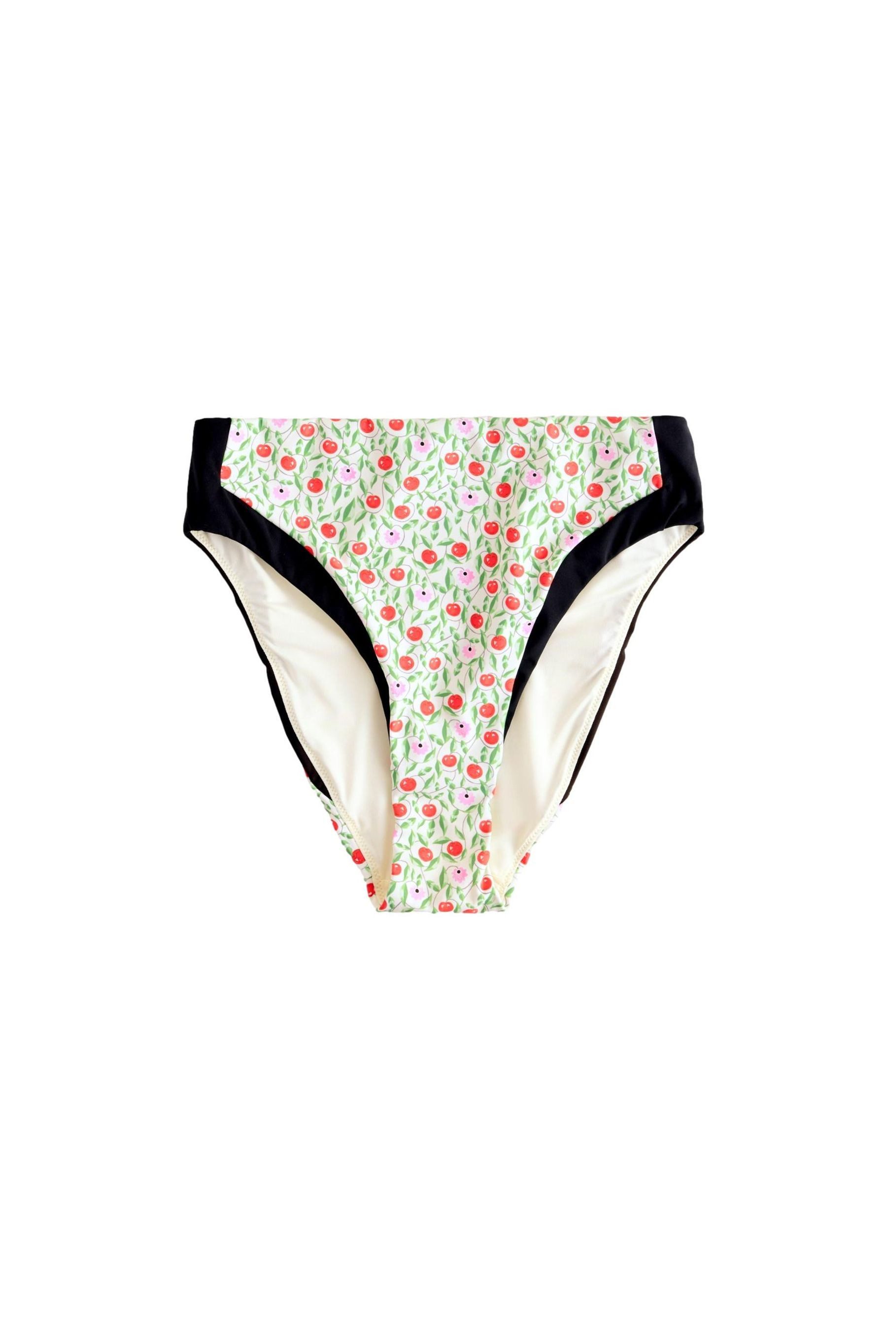 Cath Kidston Bikini-Hose Cath Kidston Bikinihose mit hohem Beinausschnitt (1-St)