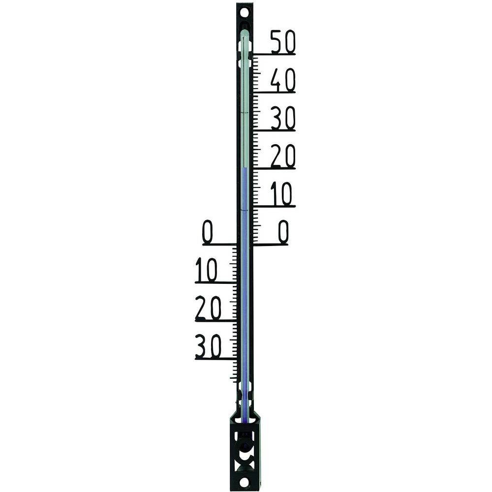 TFA Dostmann Hygrometer klein Außenthermometer analog