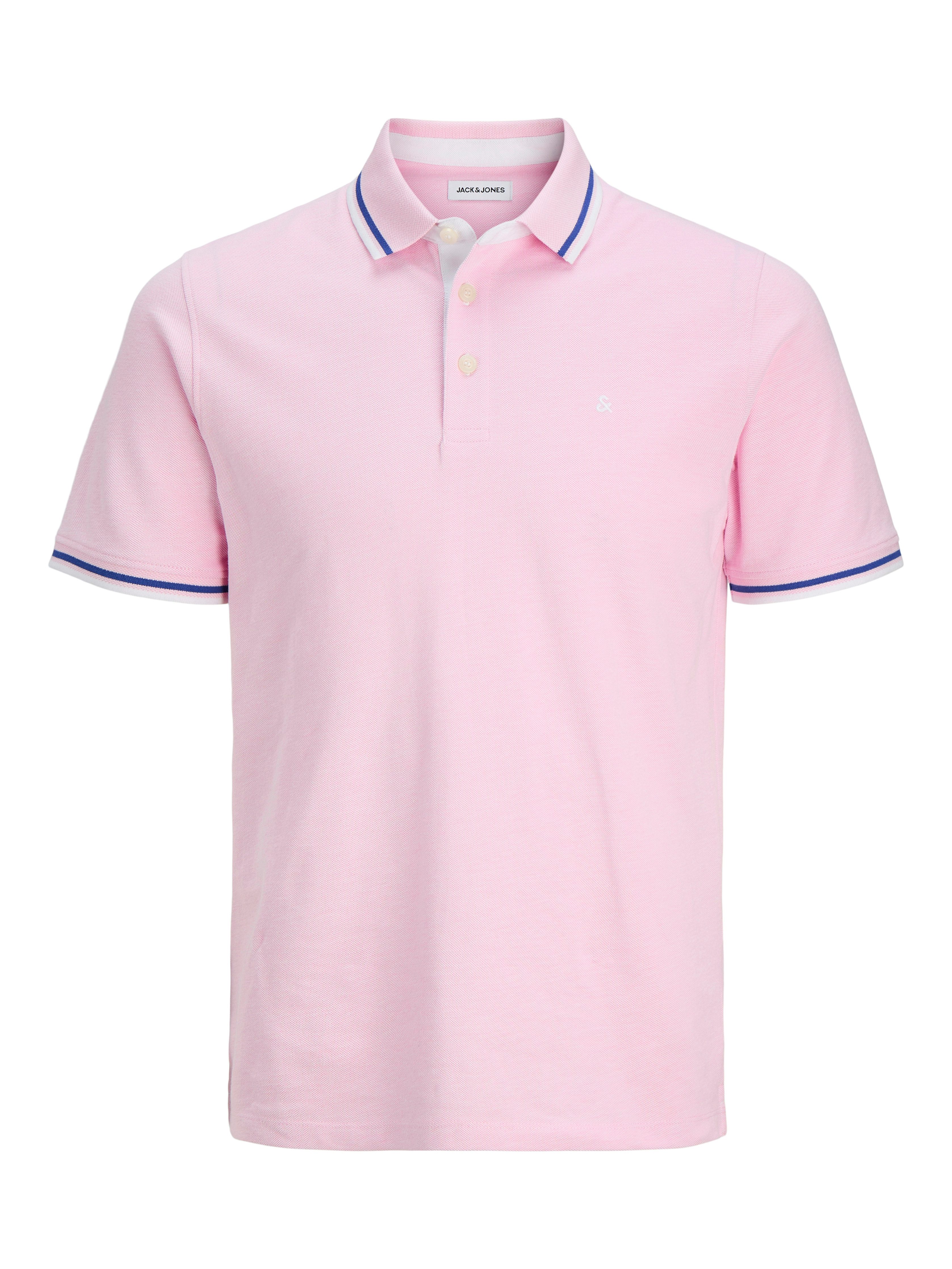 Jack & Jones Poloshirt JJEPAULOS POLO SS NOOS Baumwolle, slim fit